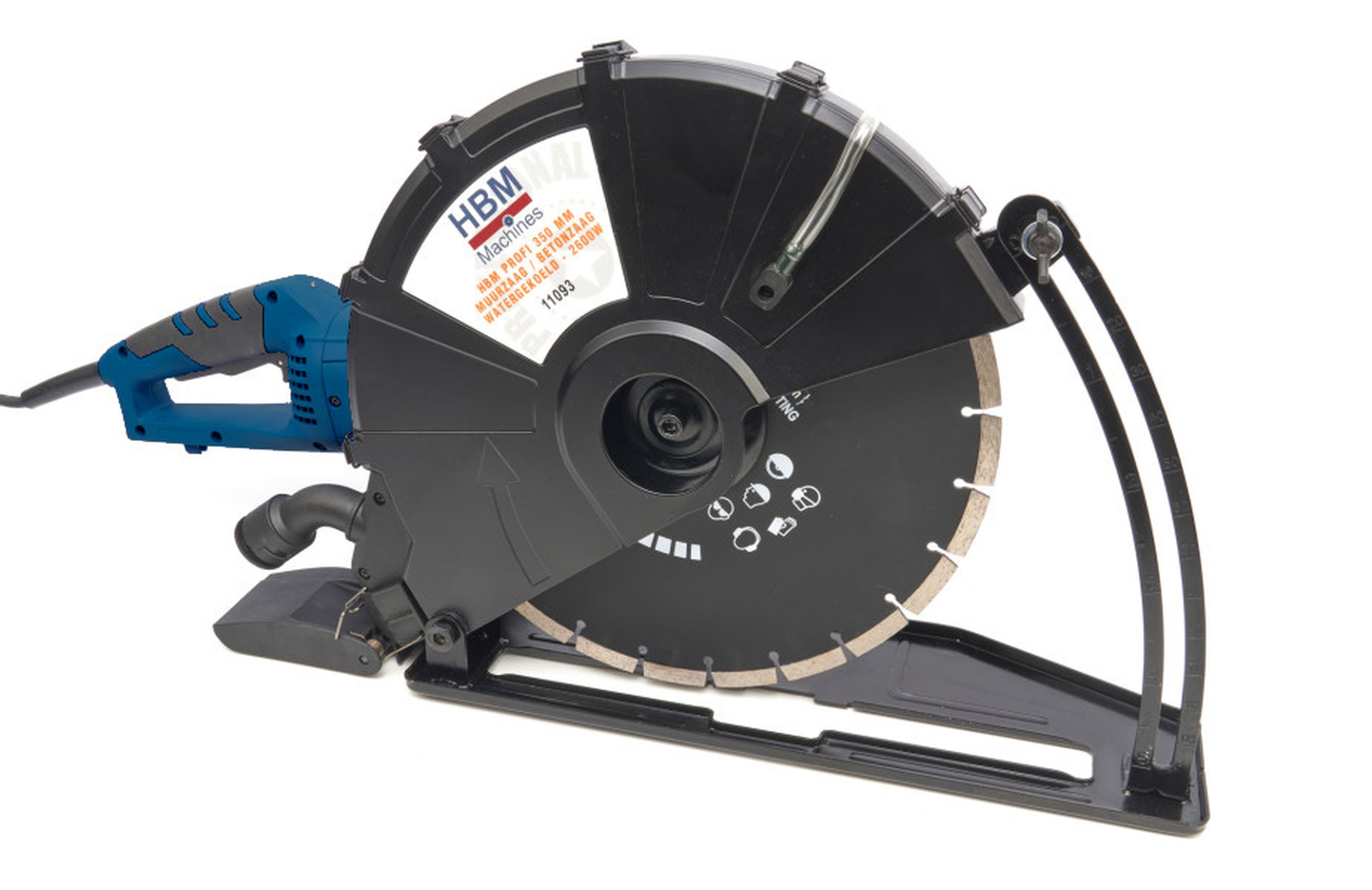 HBM Profi 350 mm Scie murale / Scie à béton - Refroidi par eau - 2600W Image 2