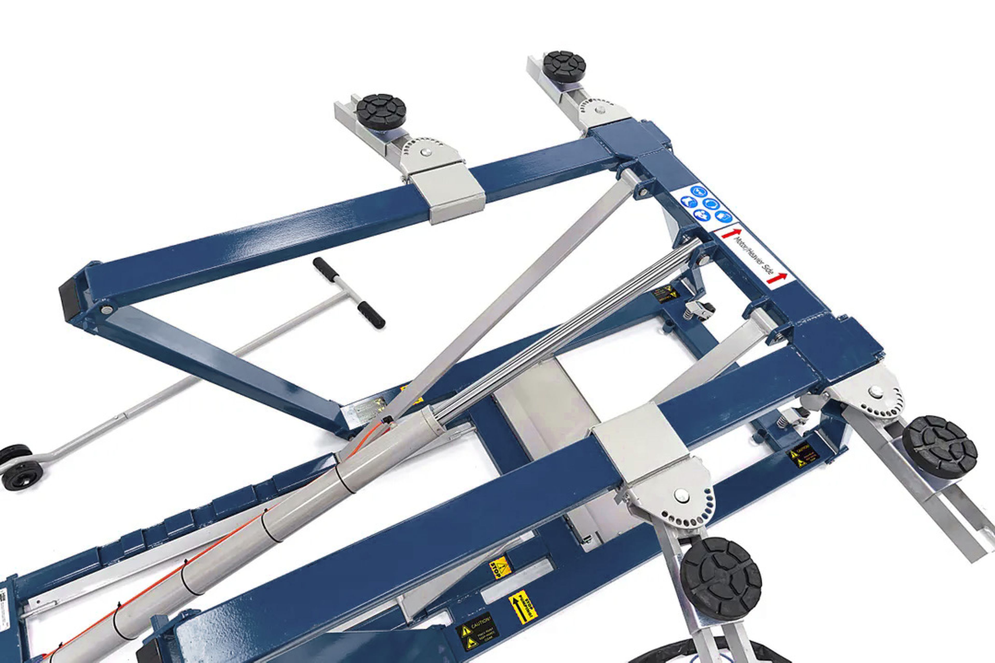 HBM 2500 Kg. Poetsbrug, Autobrug, Bandenbrug, Verstelbaar, Extra Laag Image 12