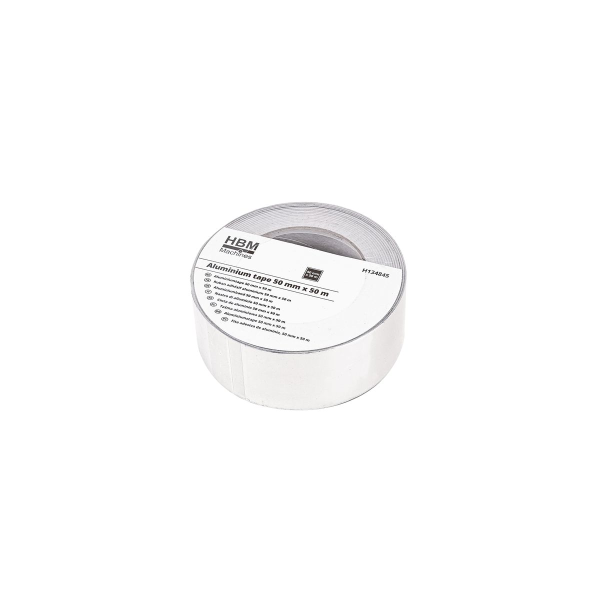 HBM Cinta de aluminio 50 mm x 50 m