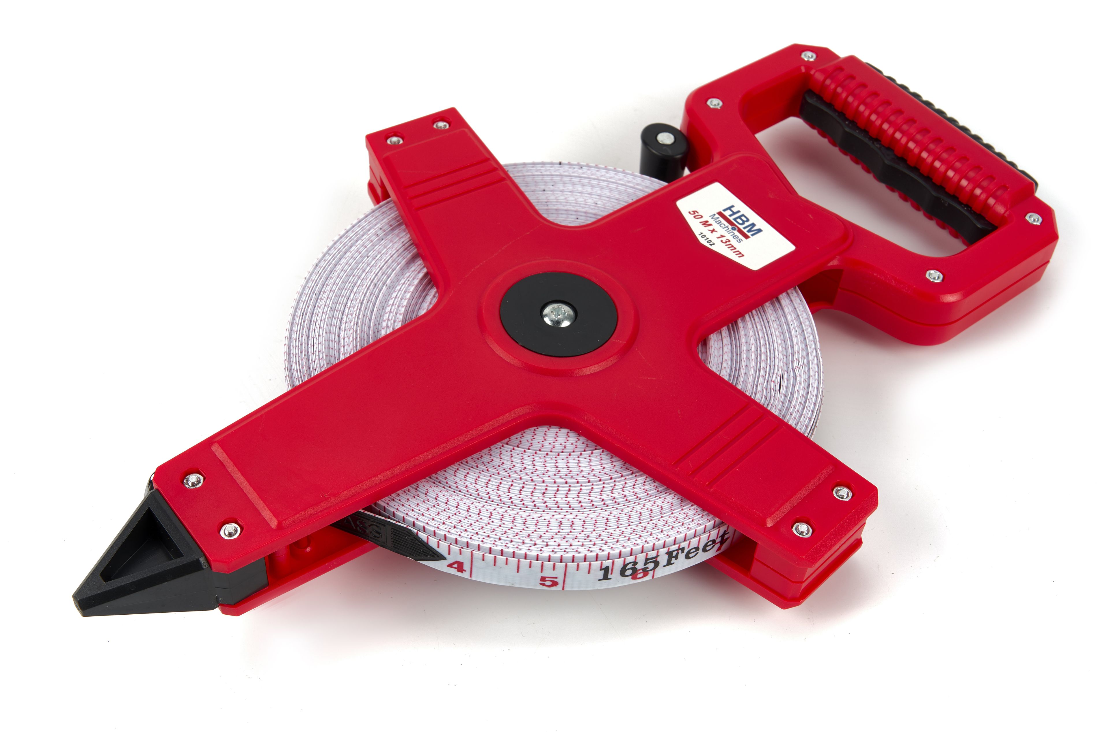 HBM 50 m x 13 mm ruban à mesurer en fibre de verre, ruban à mesurer, arpenteur Image 6