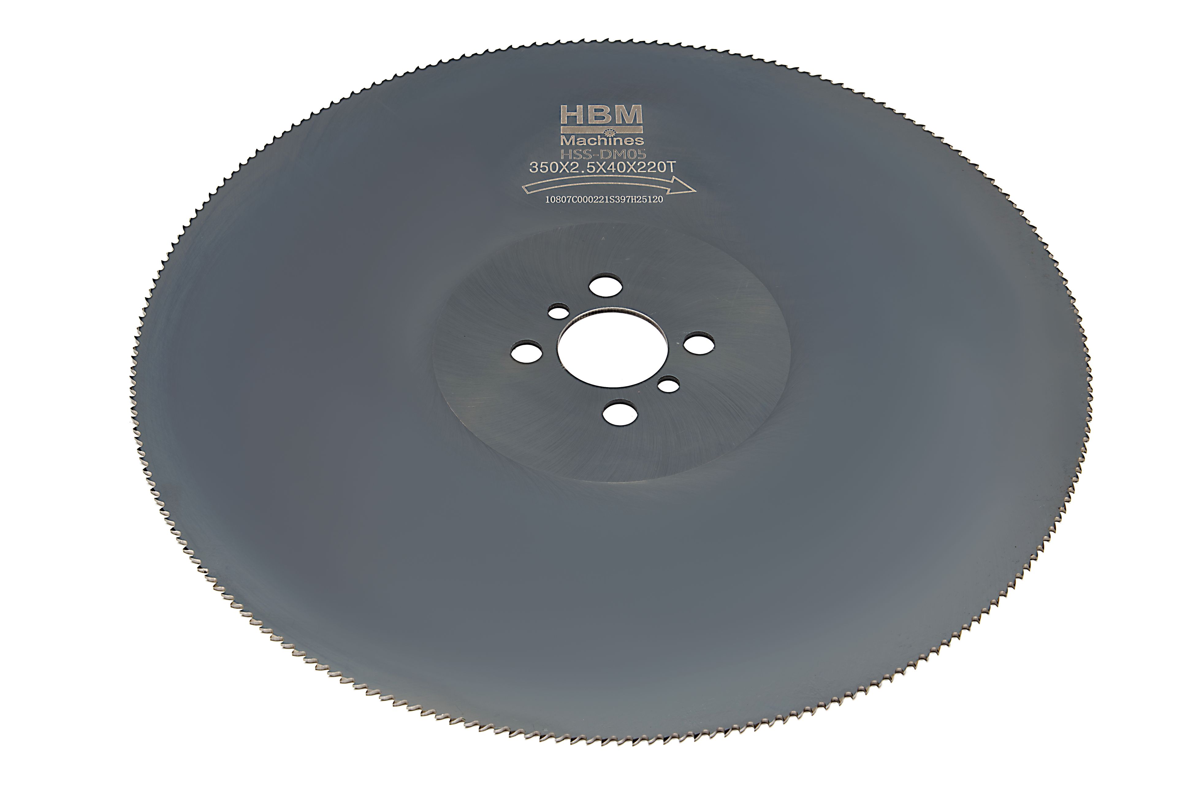 HBM Kappsägeblätter 350 mm Stahl | 220 Zähne Image 1