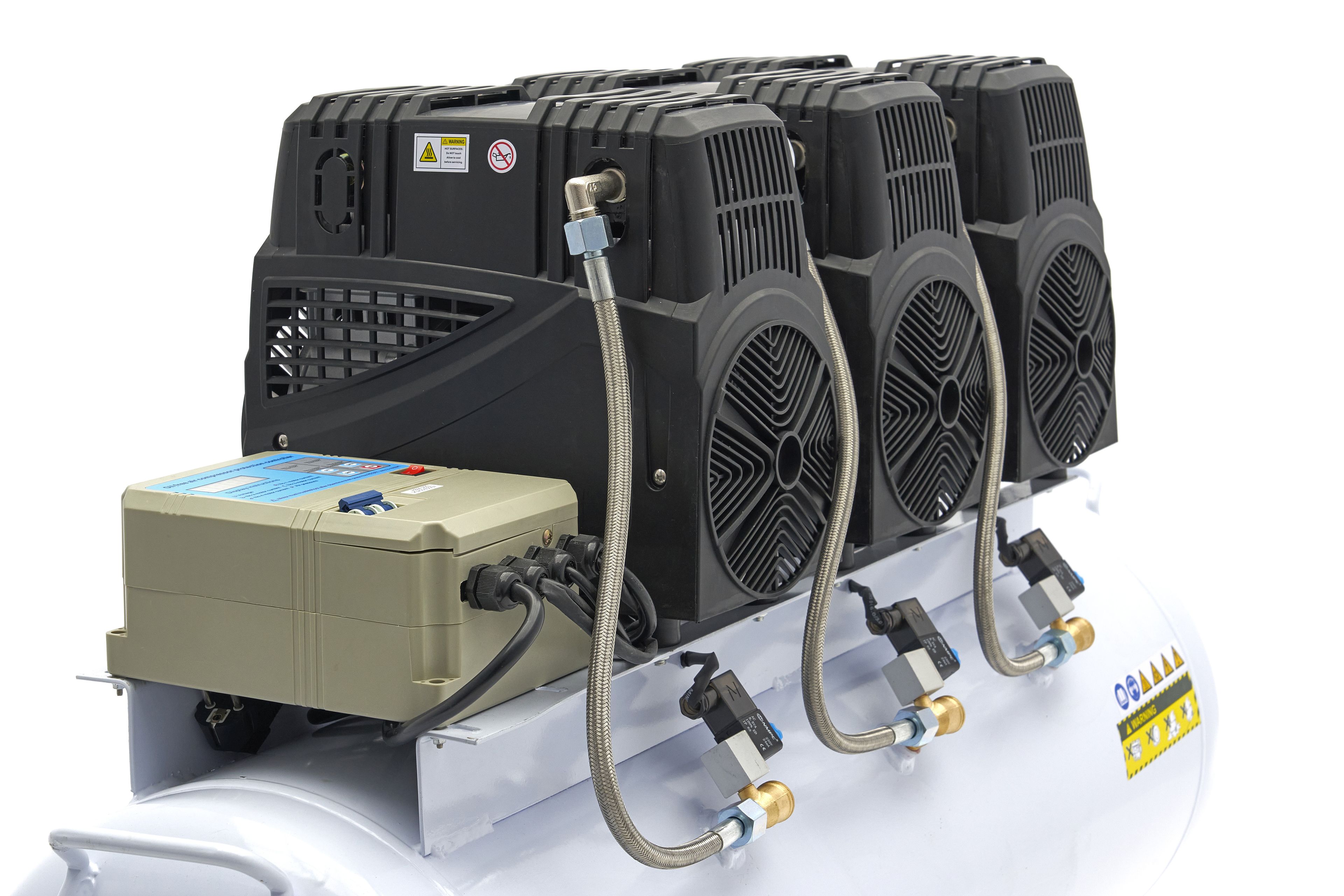 HBM 6 PK - 150 Liter Low Noise Compressor - Model 2 Image 11