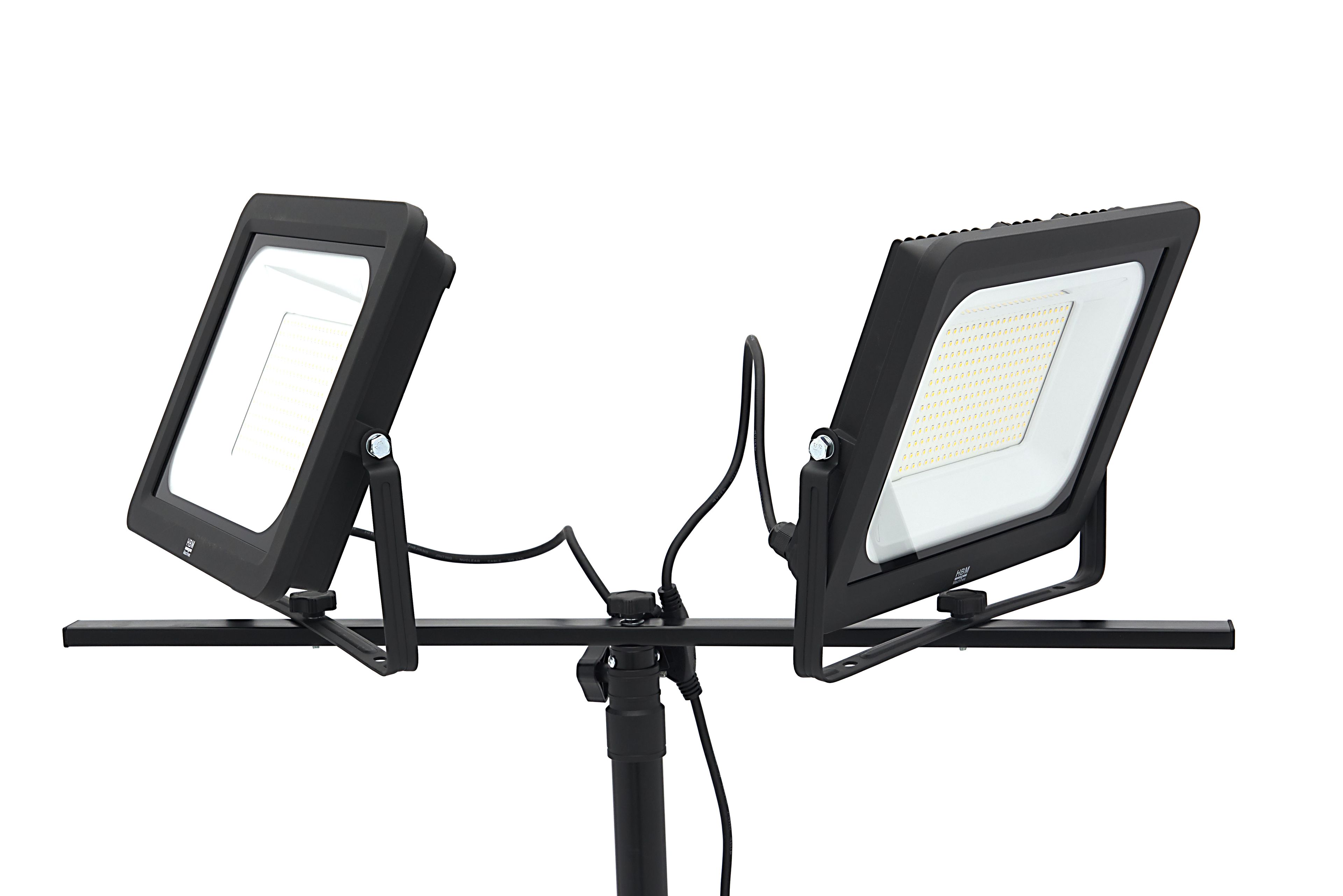 HBM dubbele LED bouwlamp met statief 5000K 20.500 lm | 200 W Image 6