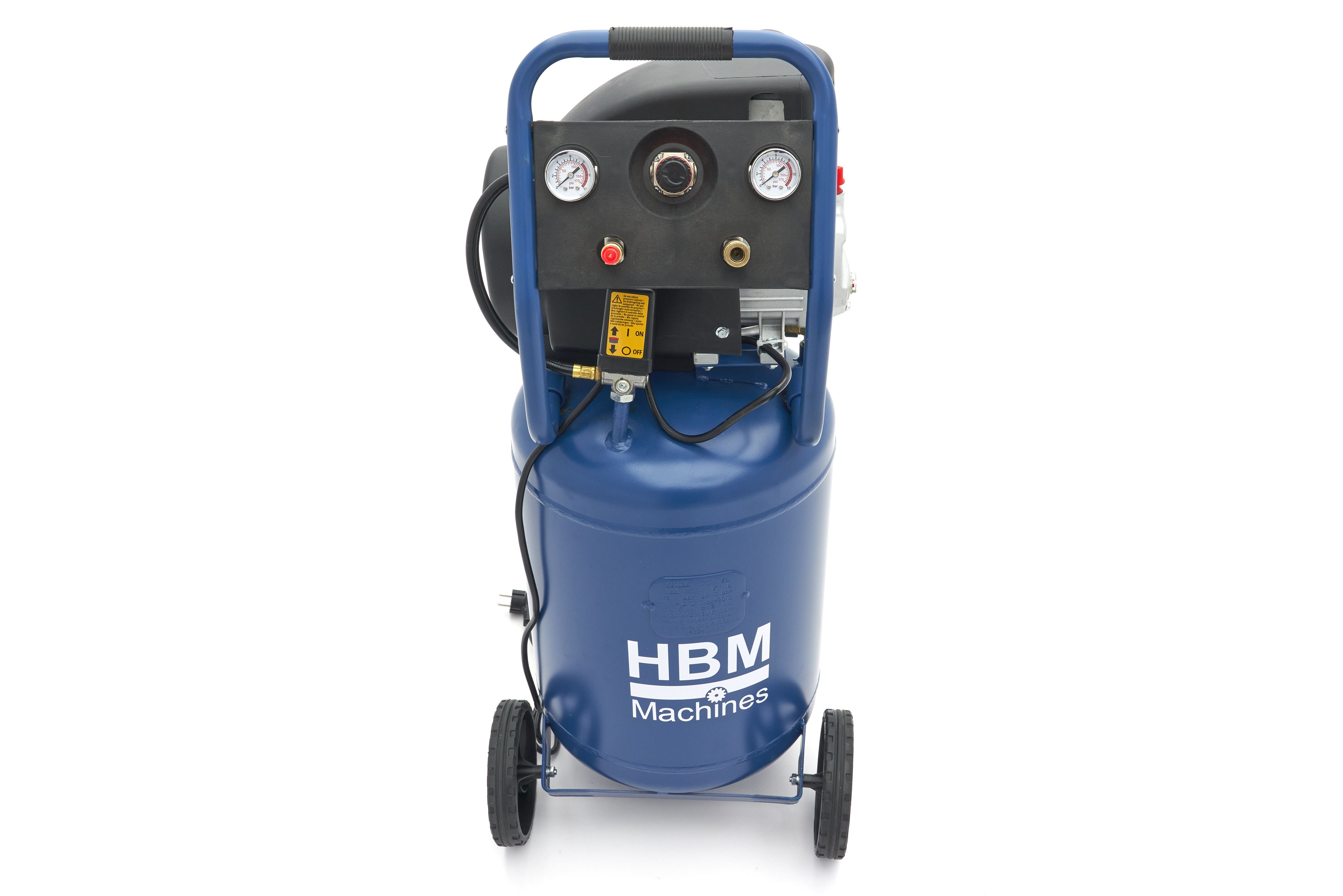 Compresseur à piston vertical à entraînement direct HBM 50 litres Image 7