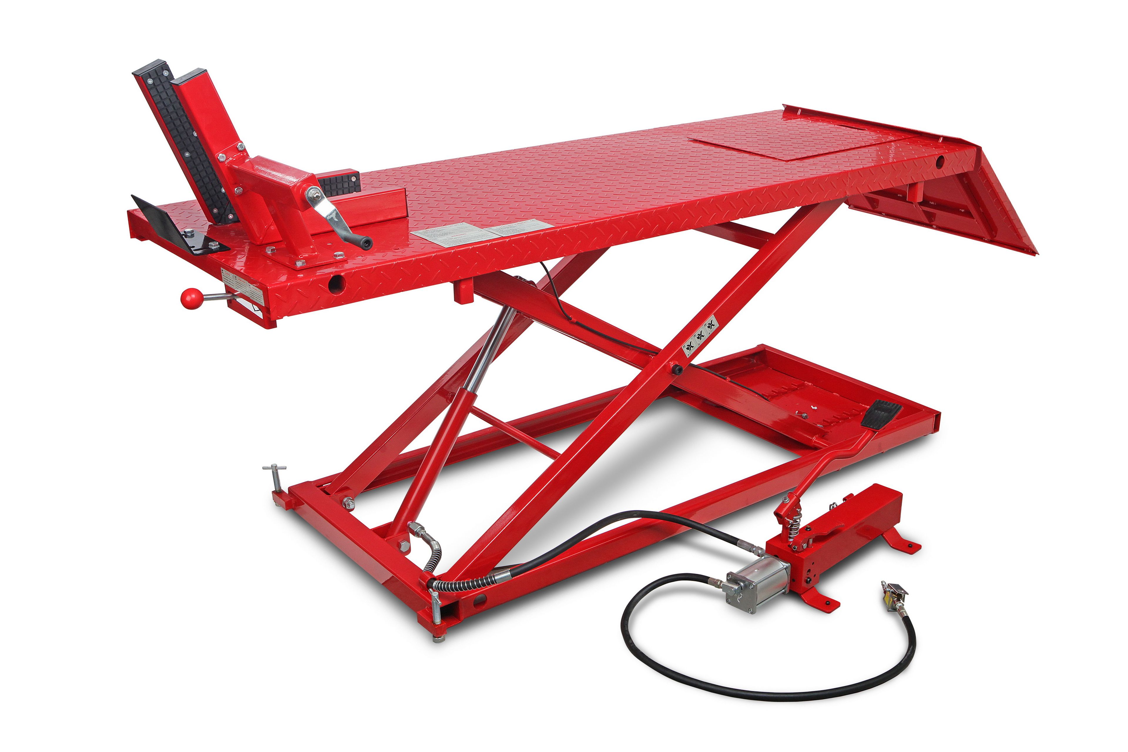 HBM 700 kg Motorheftafel - Rood