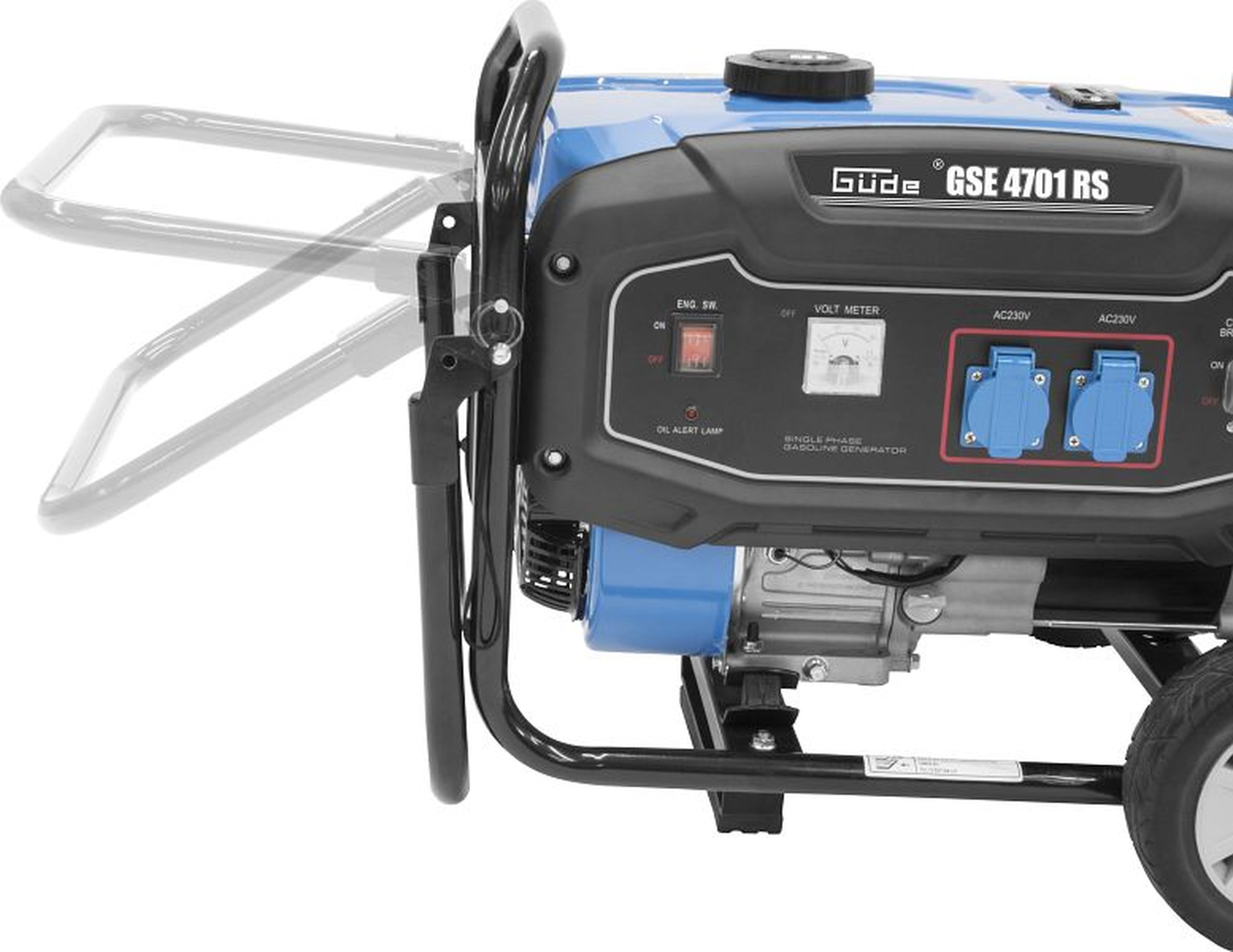 Güde benzinegenerator GSE 4701 RS 3600W Image 3