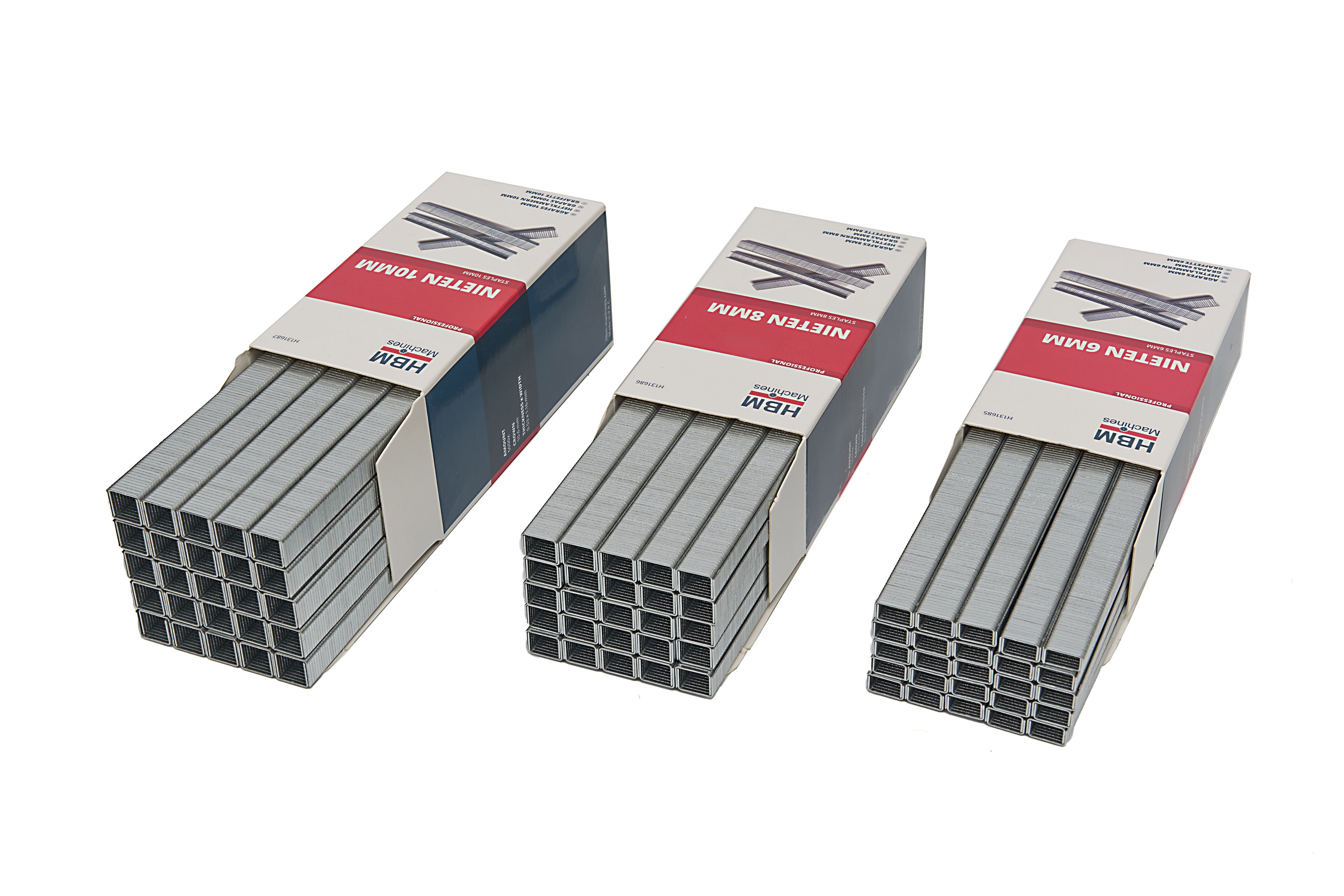 Agrafes HBM pour agrafeuse à agrafeuse à main 10 mm Image 3