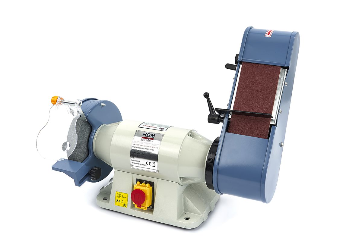 HBM 200 mm Amoladora y lijadora de banda