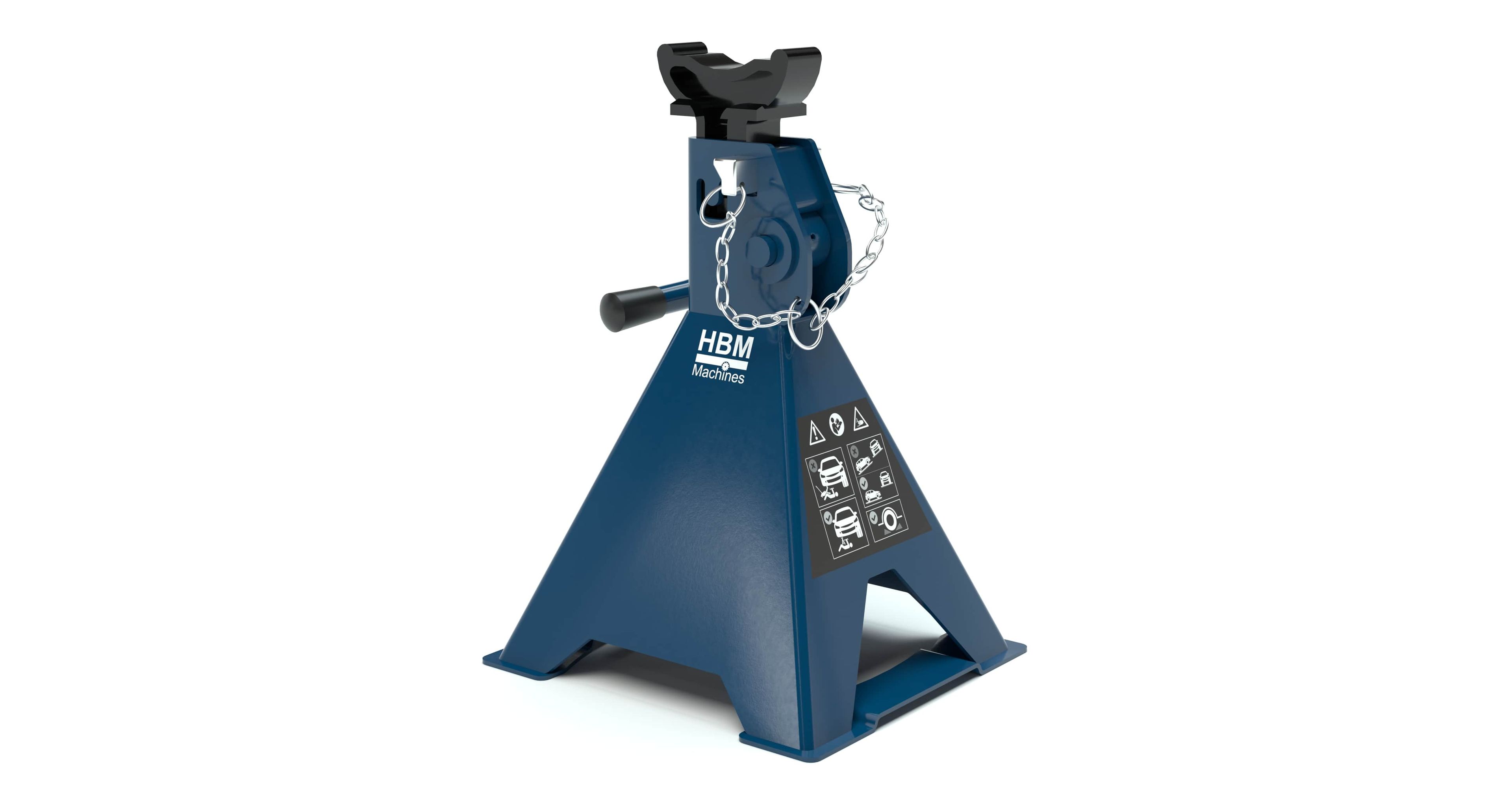 HBM Chandelles 2 tonnes Double Lock, lot de 2