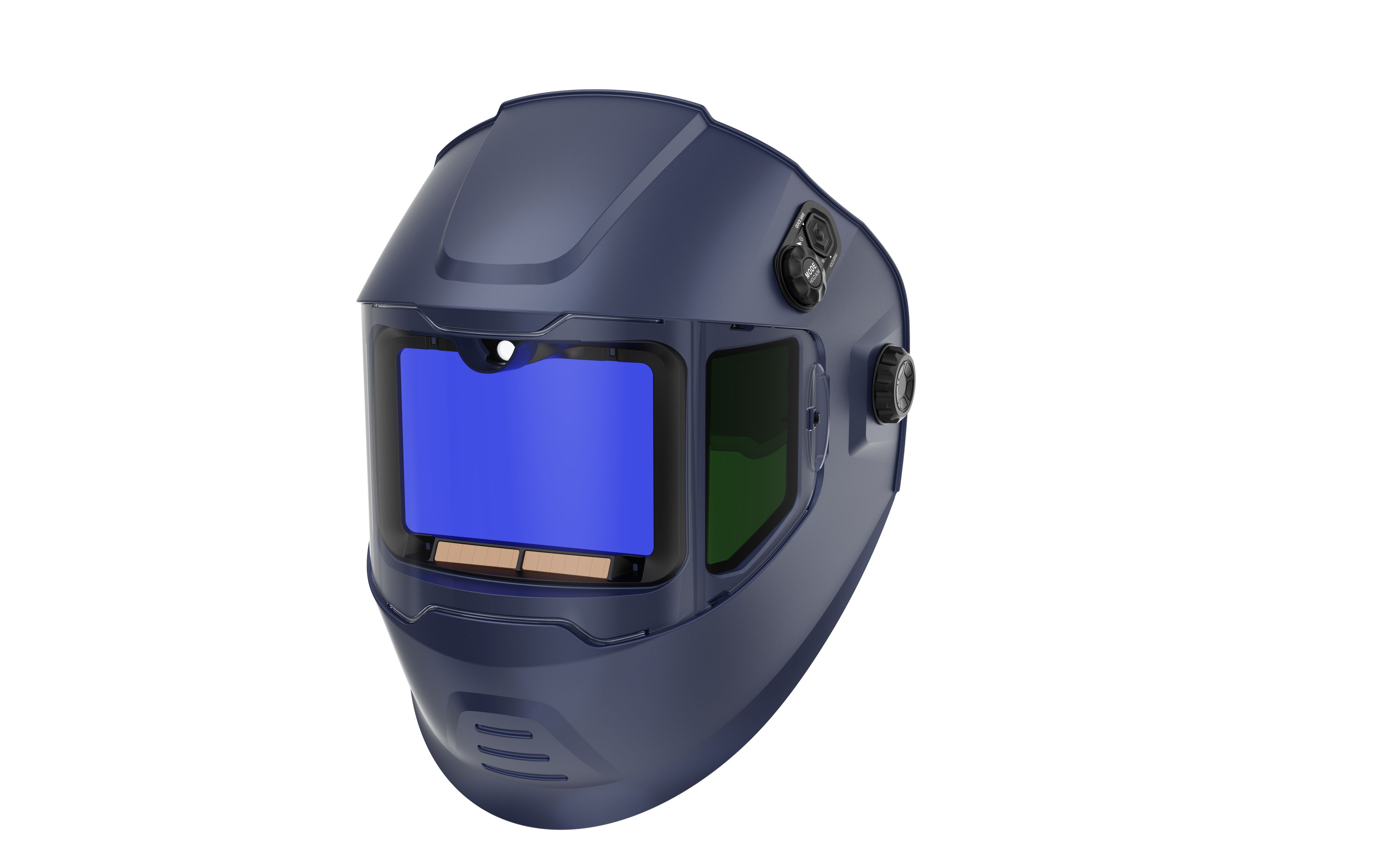 Casque de soudage HBM Advanced Spark bleu