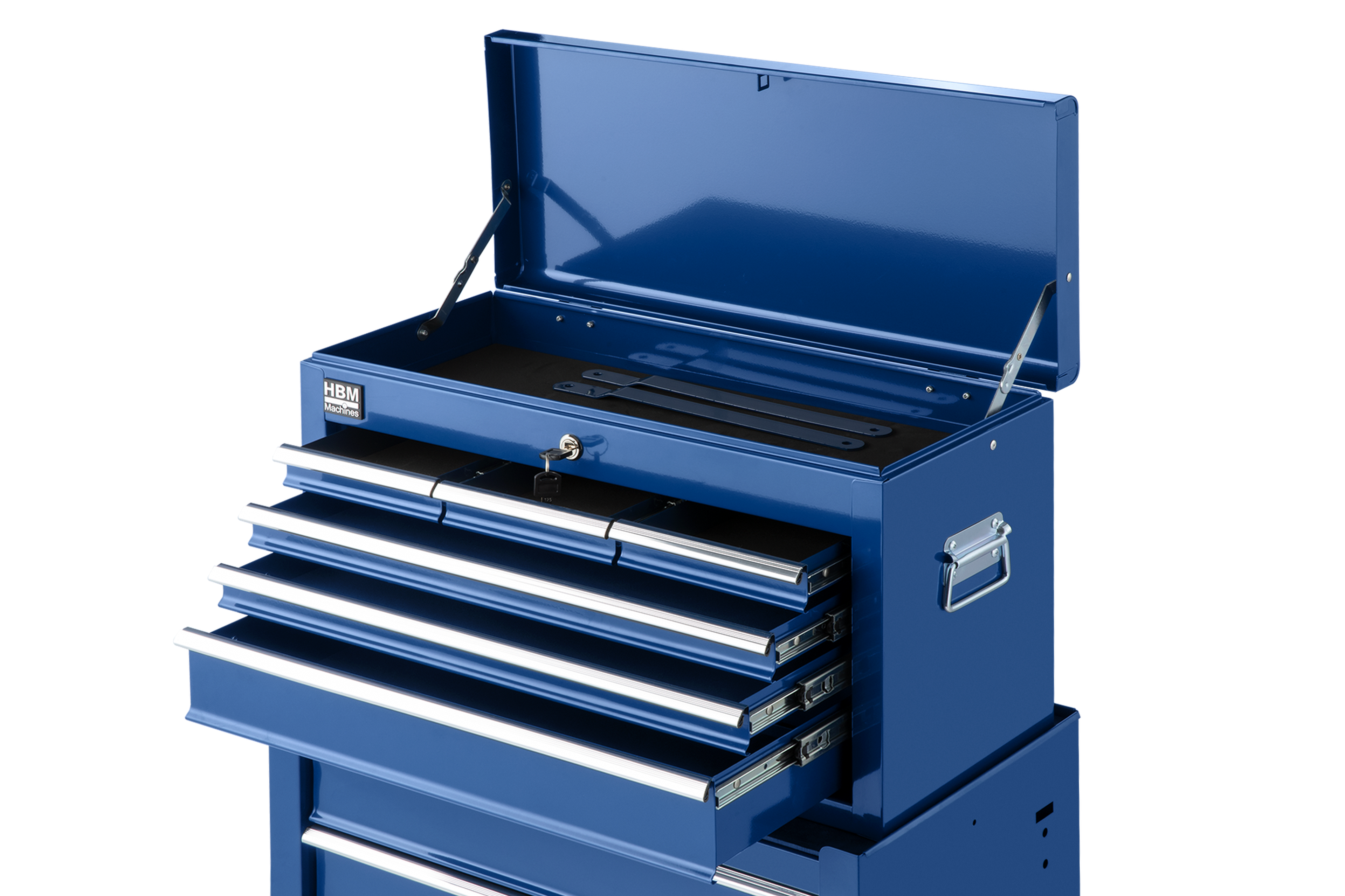HBM Werkzeugwagen mit Schrankaufsatz, blau, Modell 2 Image 5