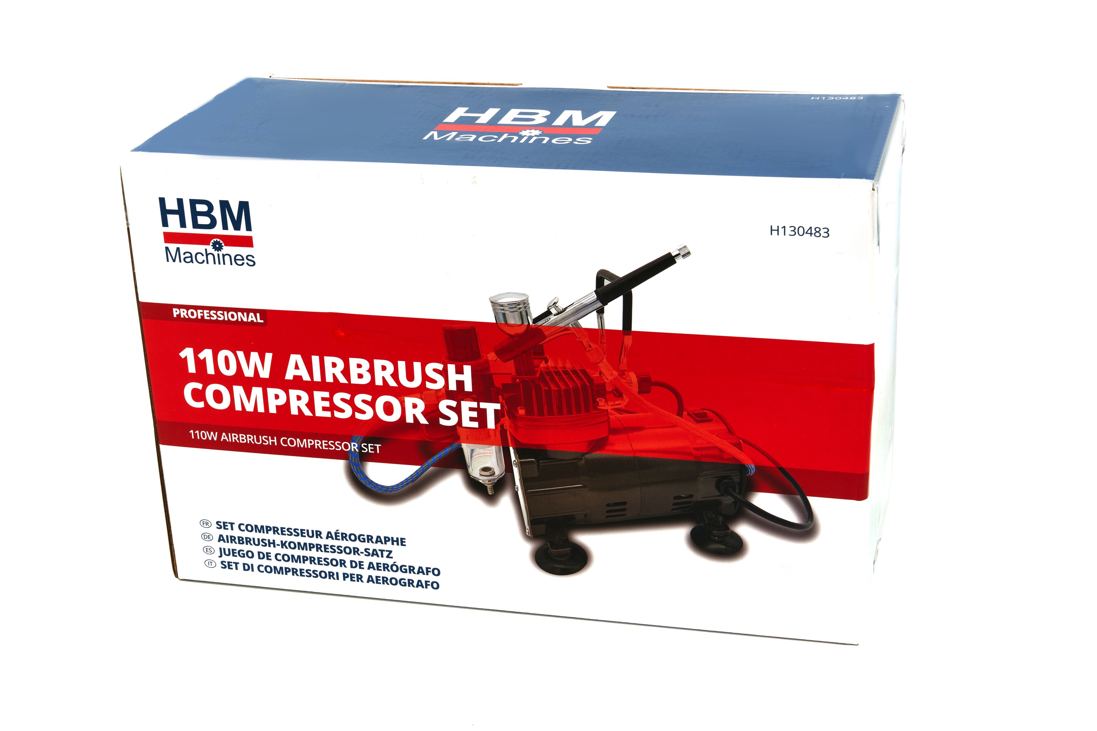 HBM Airbrush Compressor Set 110 Watt Image 15