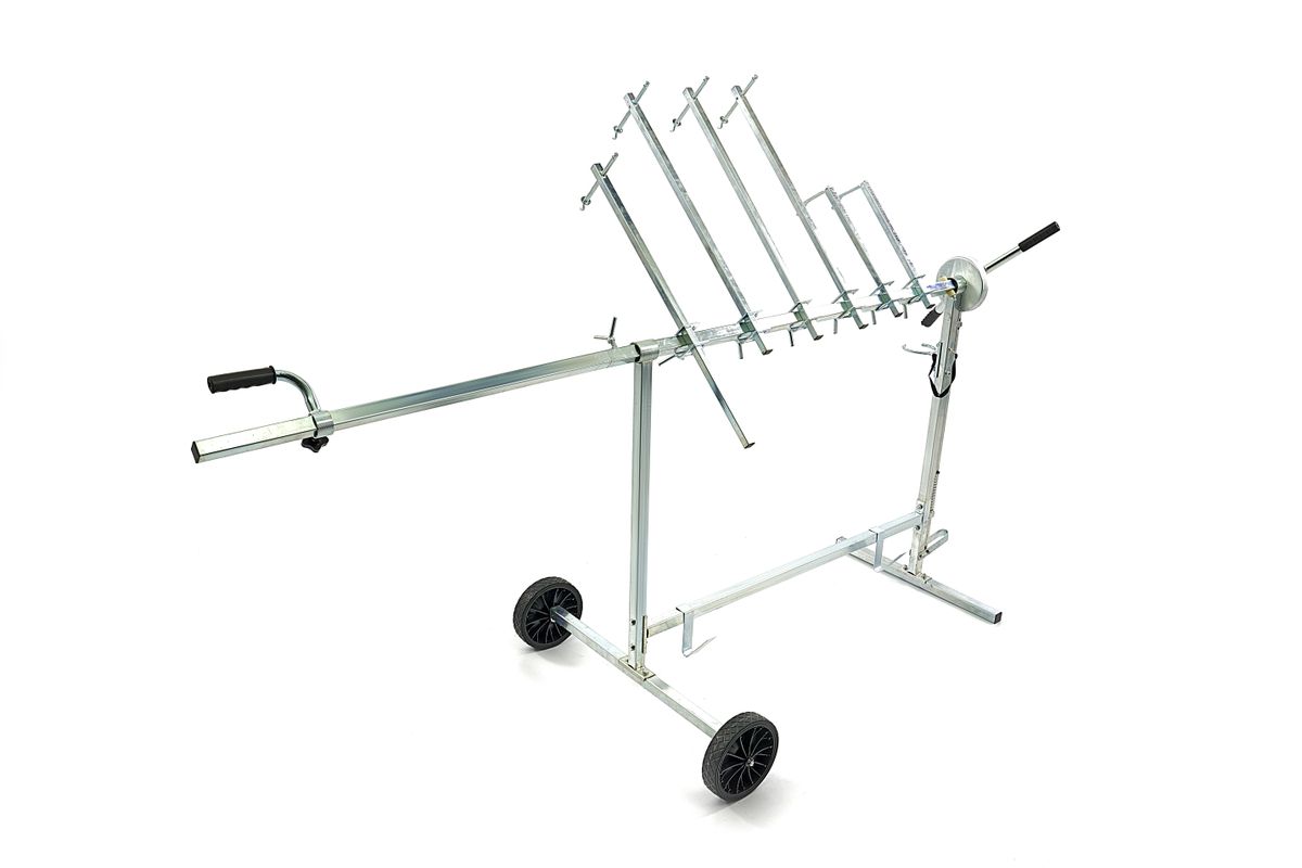 HBM Soporte de pulverización móvil y giratorio, soporte de lijado
