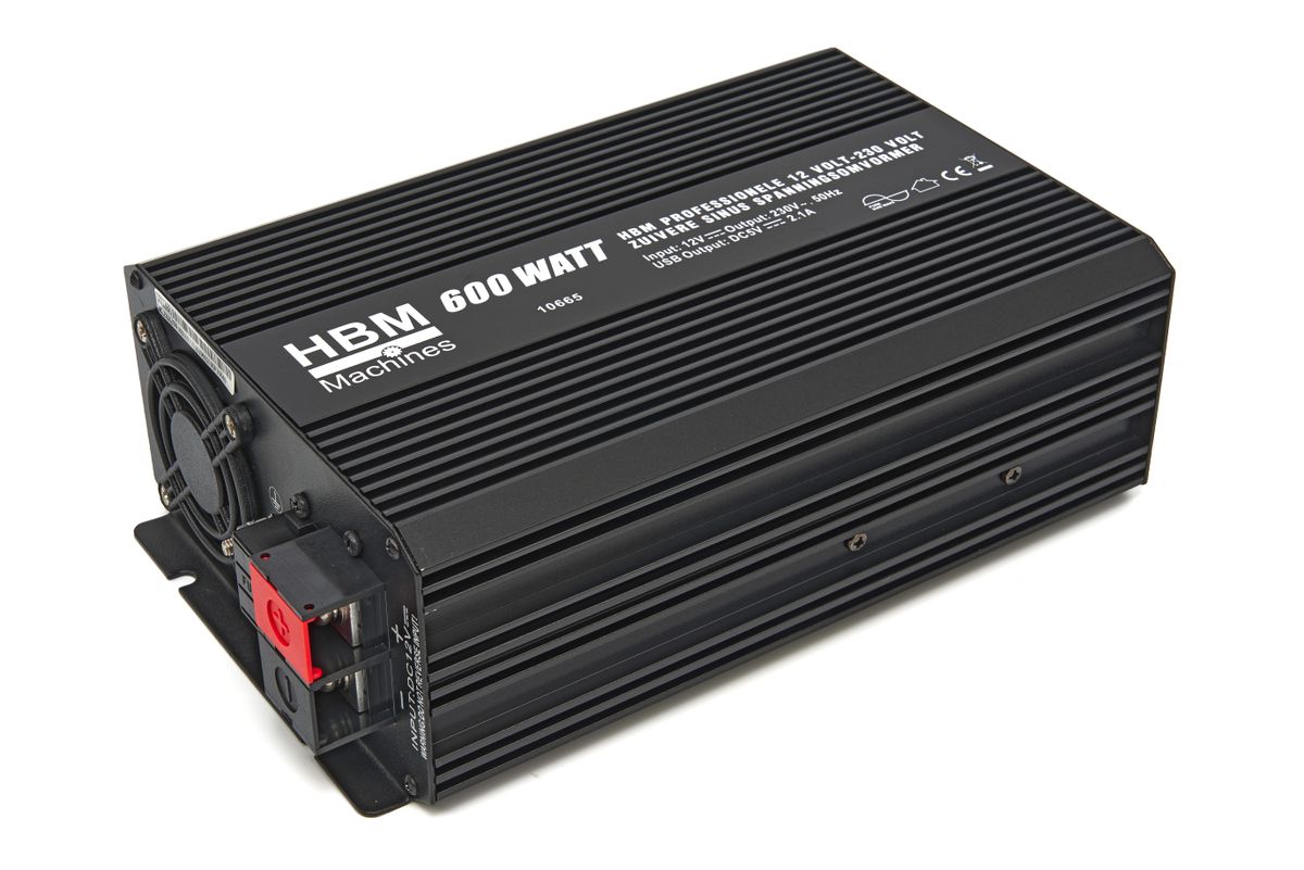 Inversores de tensión de seno puro de 12 V – 230 V HBM Profesionales