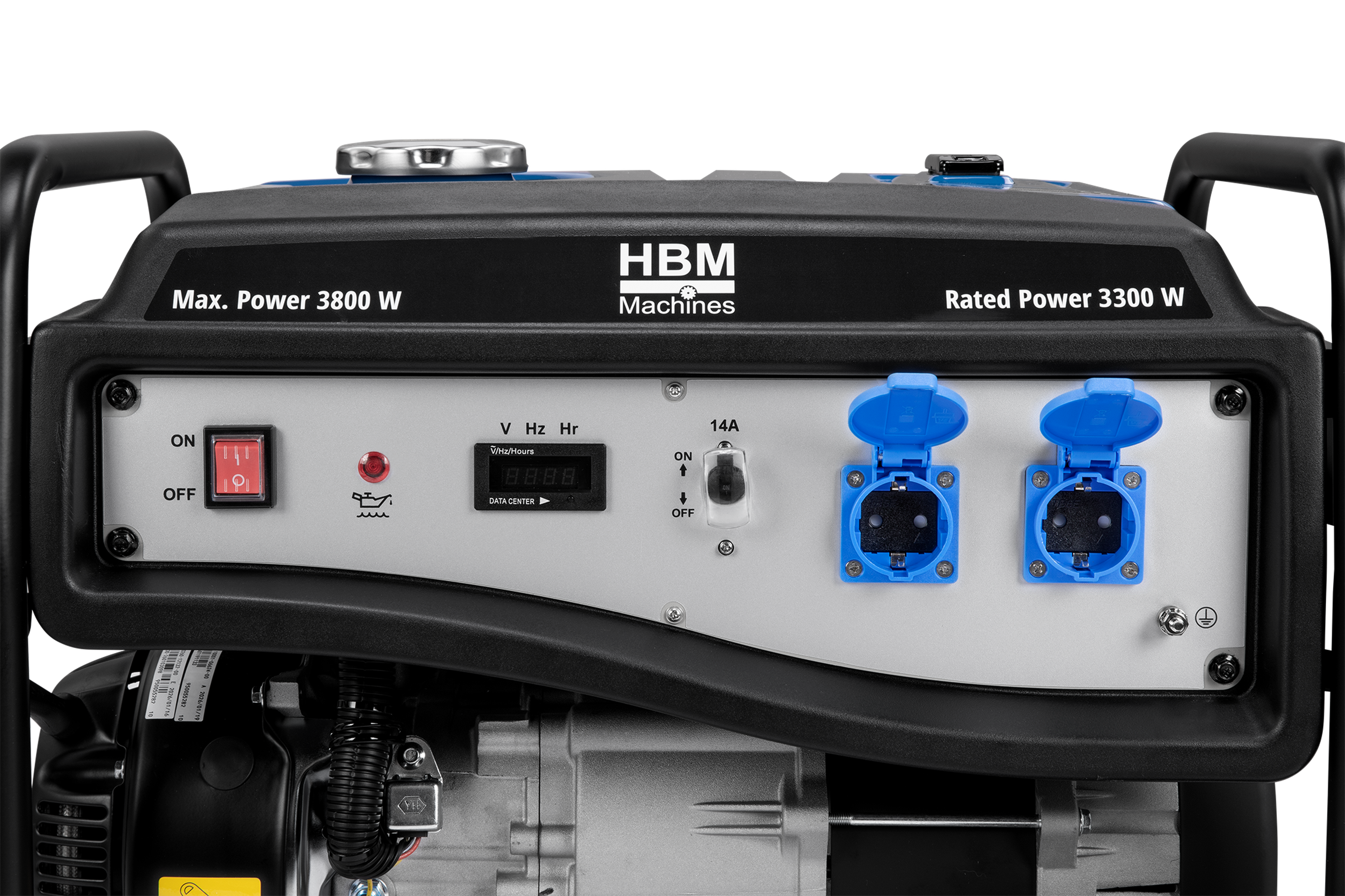HBM aggregaat, generator 223 cc met benzinemotor 230V 3800W Image 8
