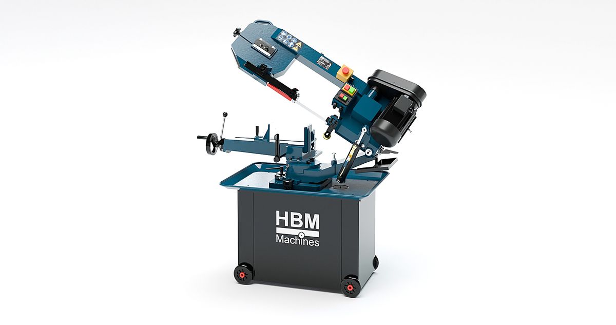 Sierra de metal HBM de 8 pulgadas, 1100 vatios