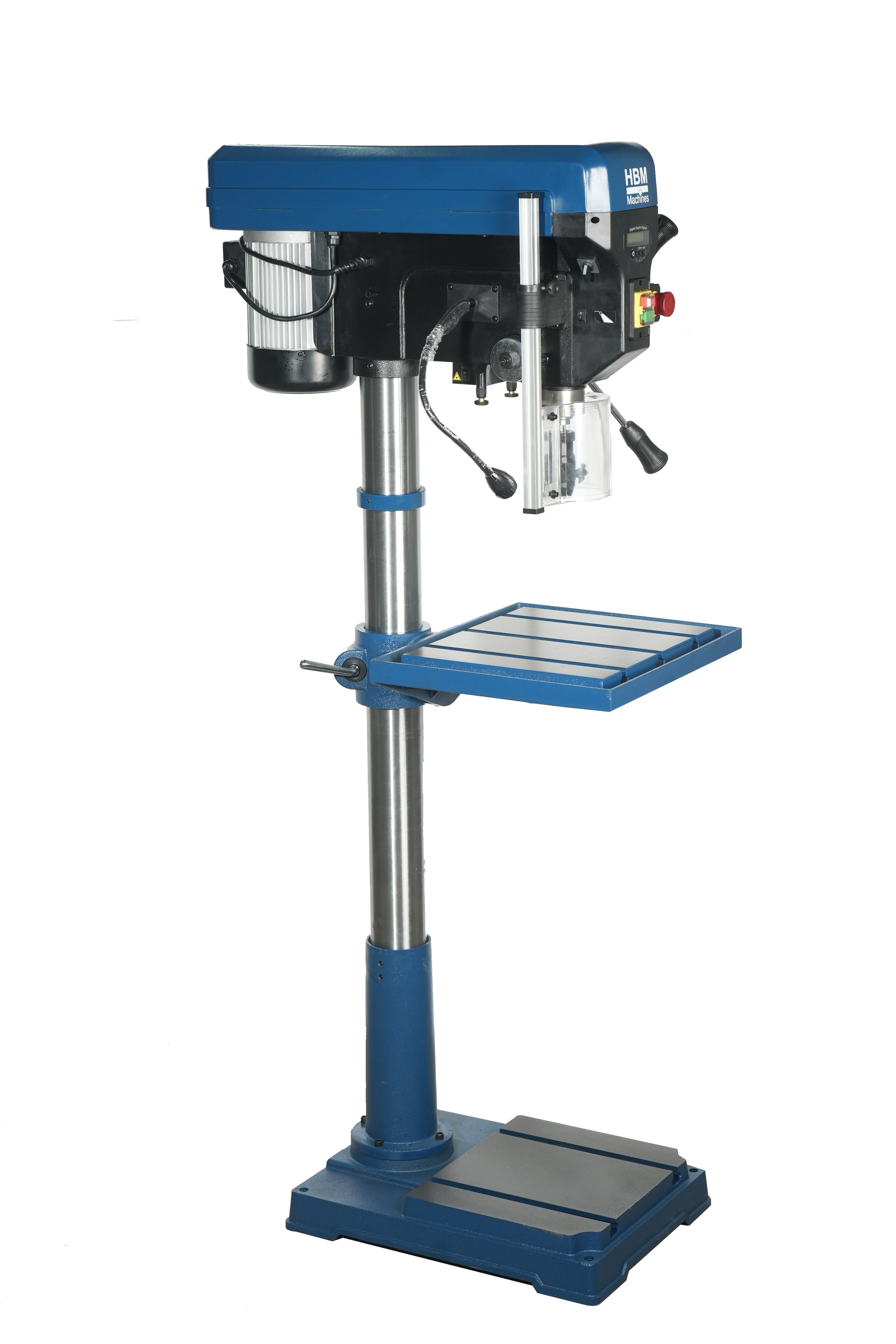 HBM 32 mm Kolomboormachine Vloermodel Met Digtale Uitlezing 400 Volt Image 3