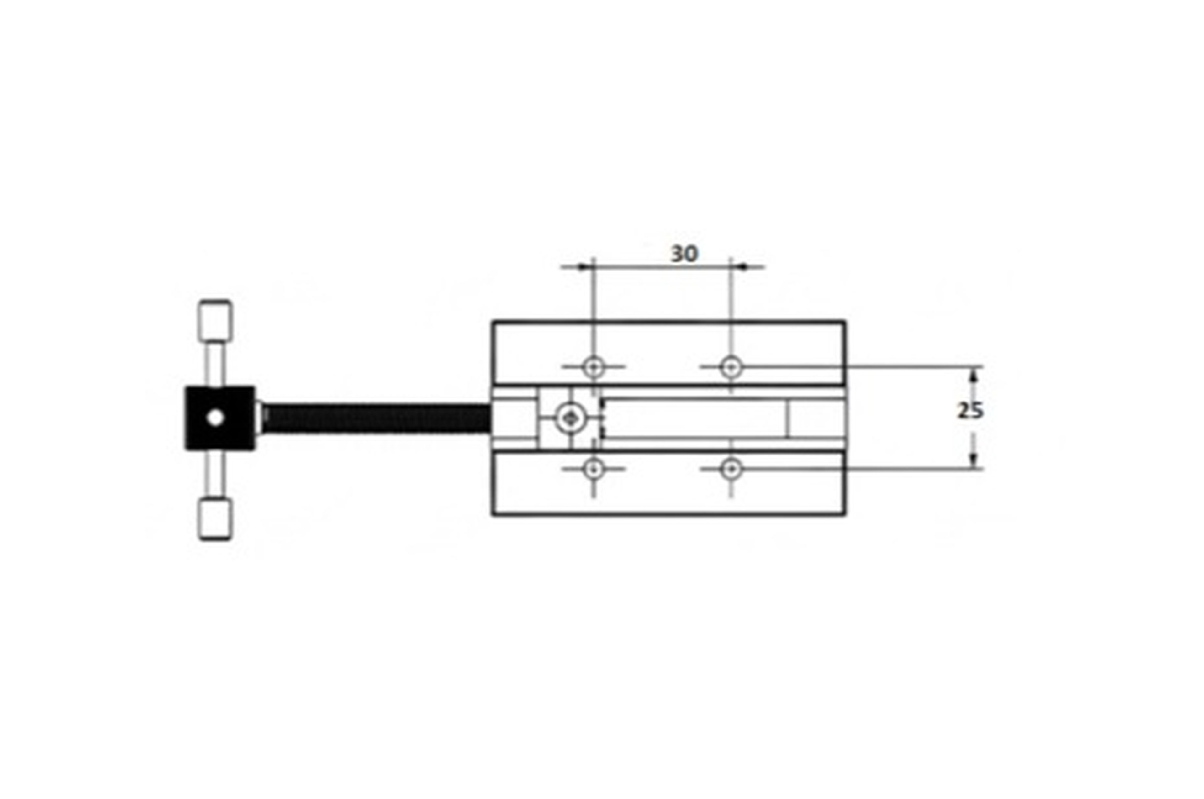 HBM Machineklem voor Hoogtesupport Model 1 Image 4