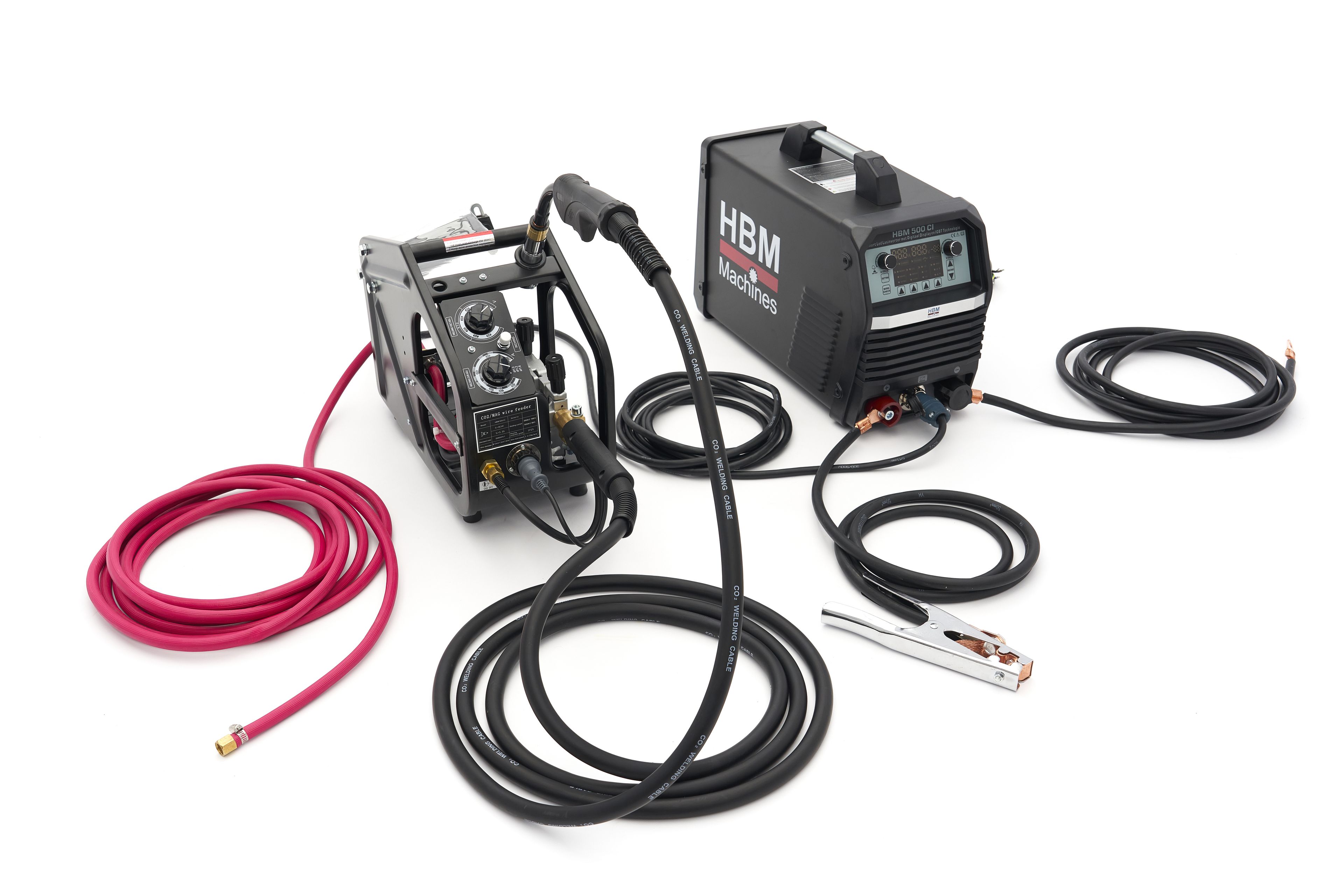 HBM 500 CI Smart Led Inverter per Saldatura con Display Digitale e Tecnologia IGBT 400 volt – Nero Image 5