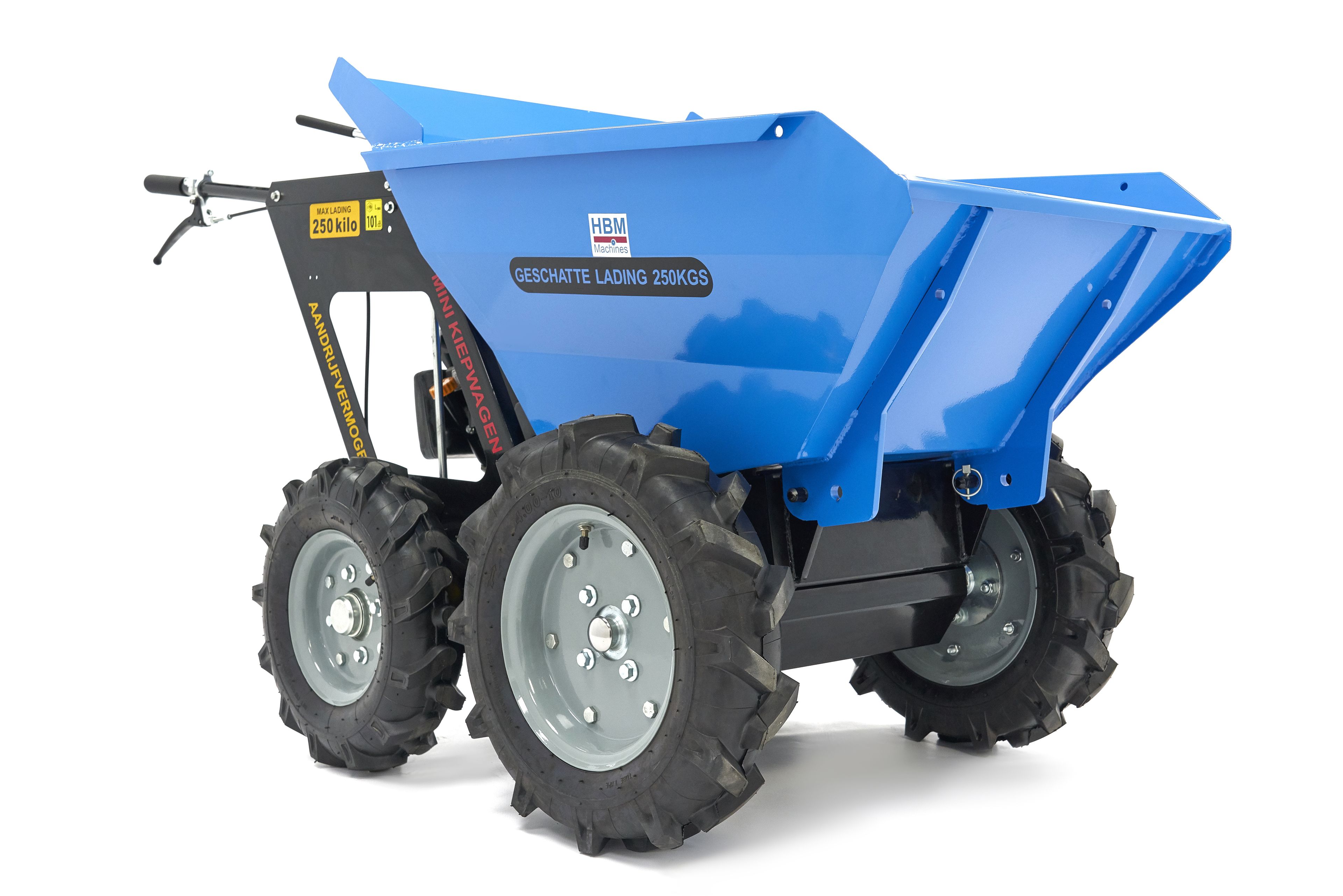 HBM 250 KG Mini Dumper met Kiepbak 6.5 PK - 196cc Image 3