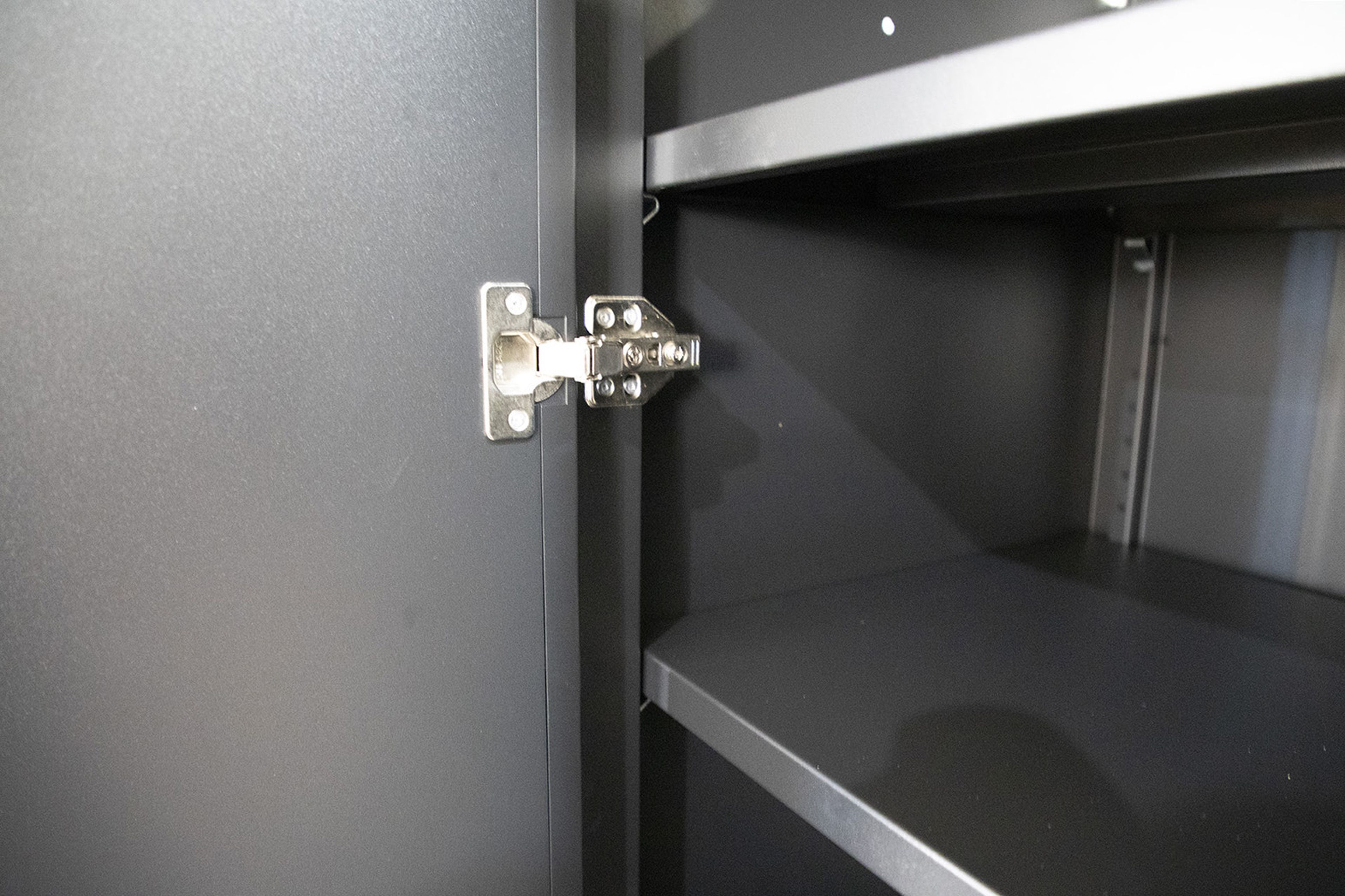 HBM expert modulair werkplaatssysteem, 10-delig, zwart rood Image 15