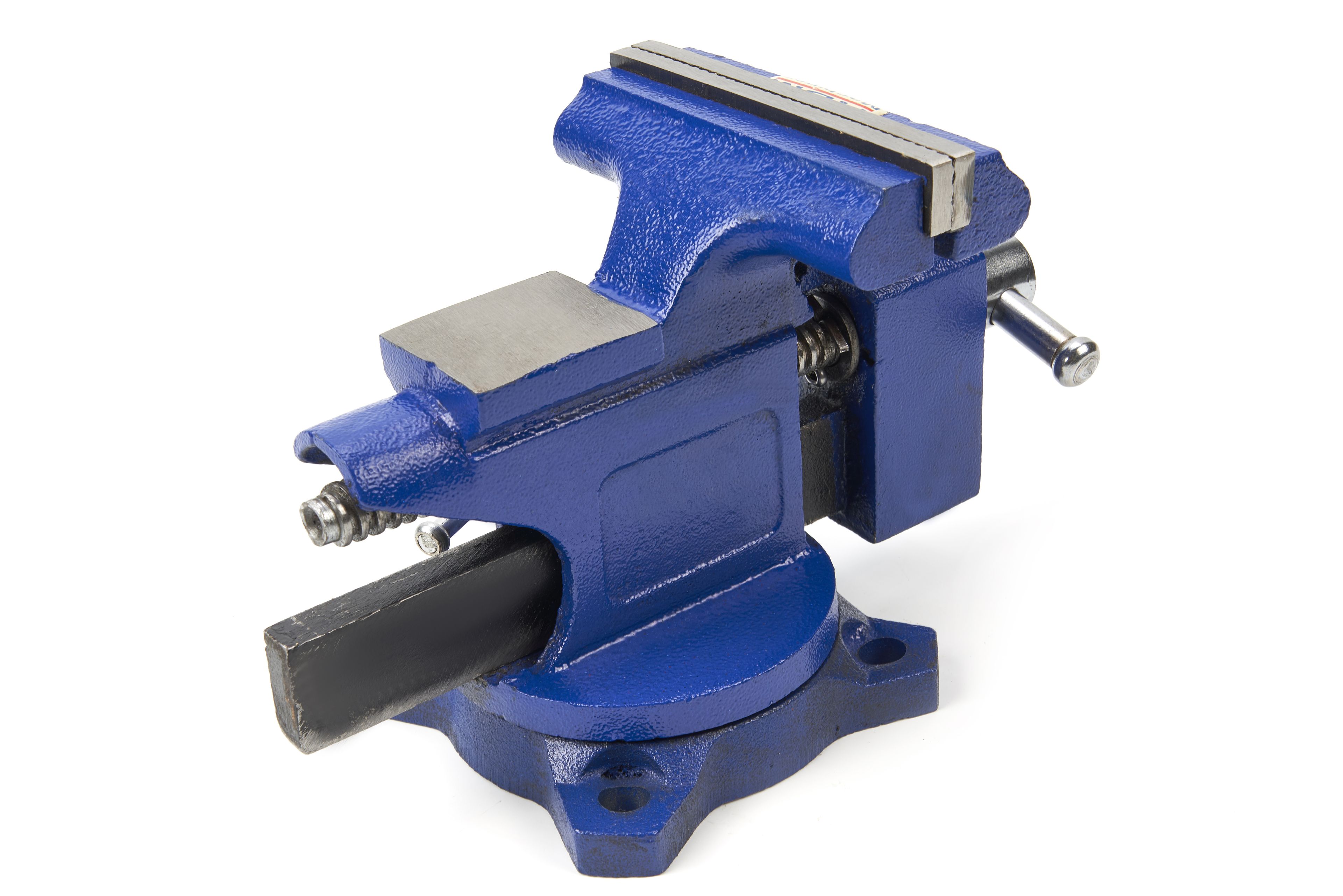 HBM 115 mm. Morsa da banco con morsetto Image 4