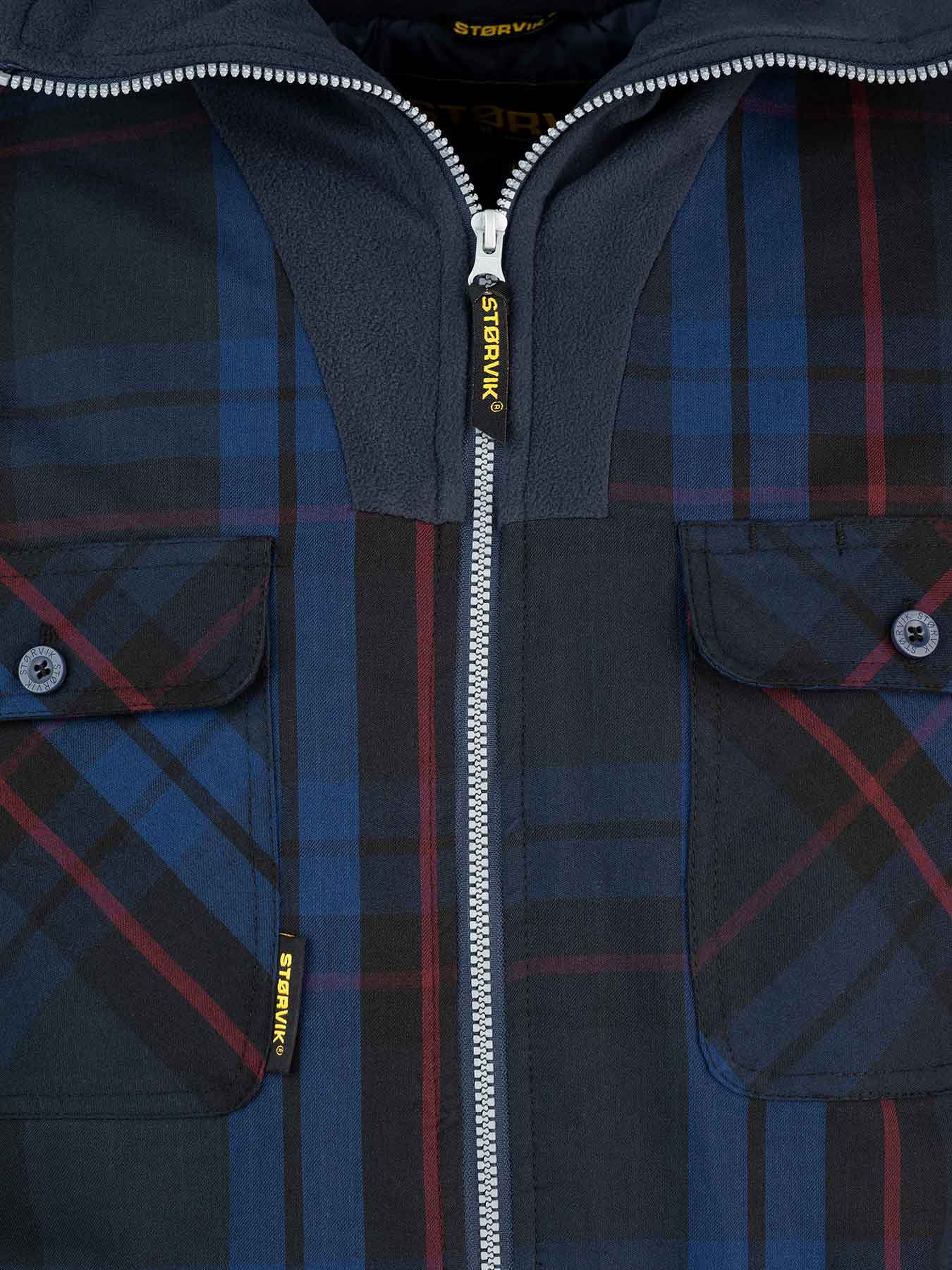 Blusas térmicas Storvik Vancouver de algodón azul oscuro L Image 9