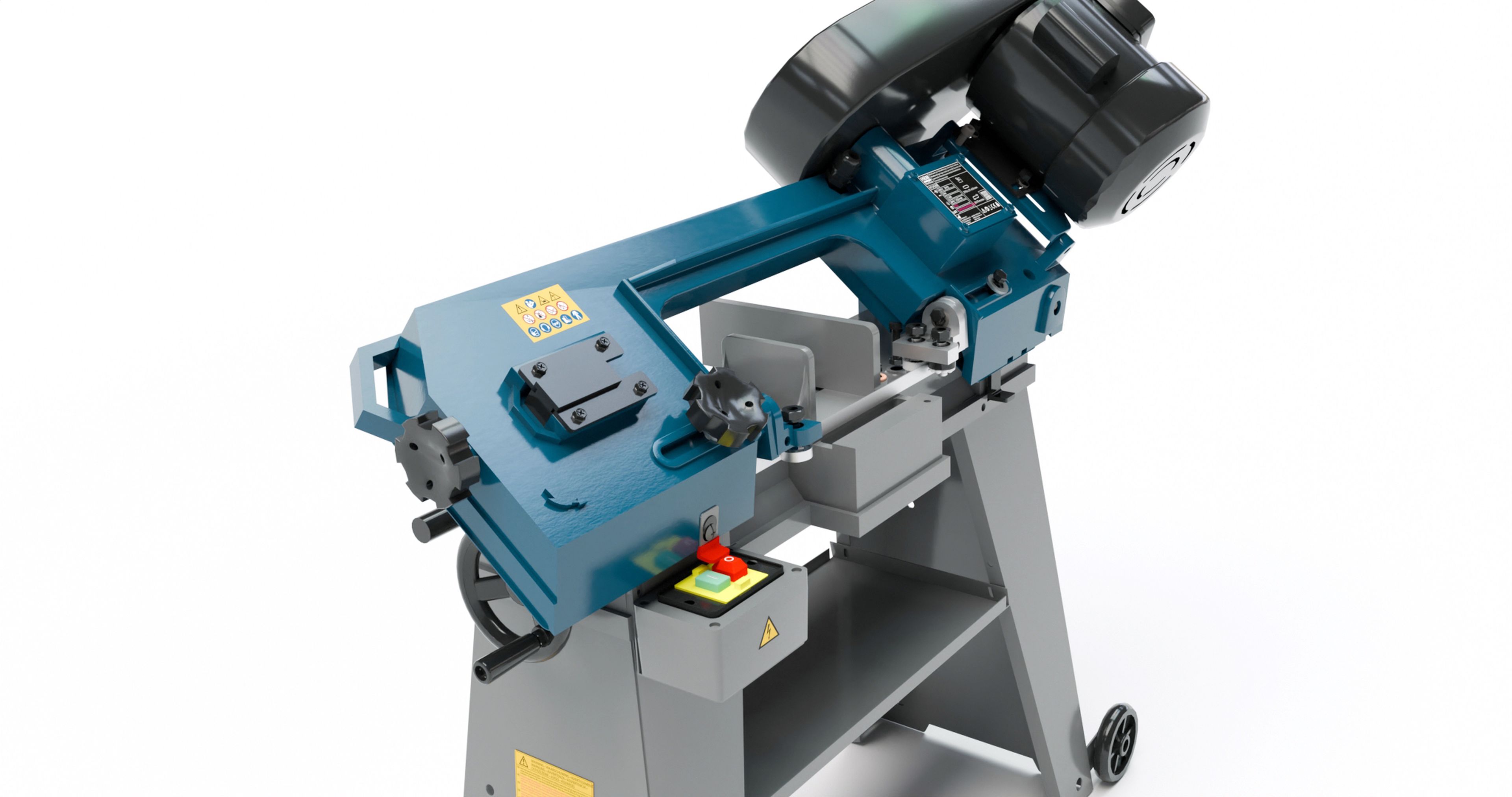 Scie à ruban pour métaux 375 watts HBM Image 4