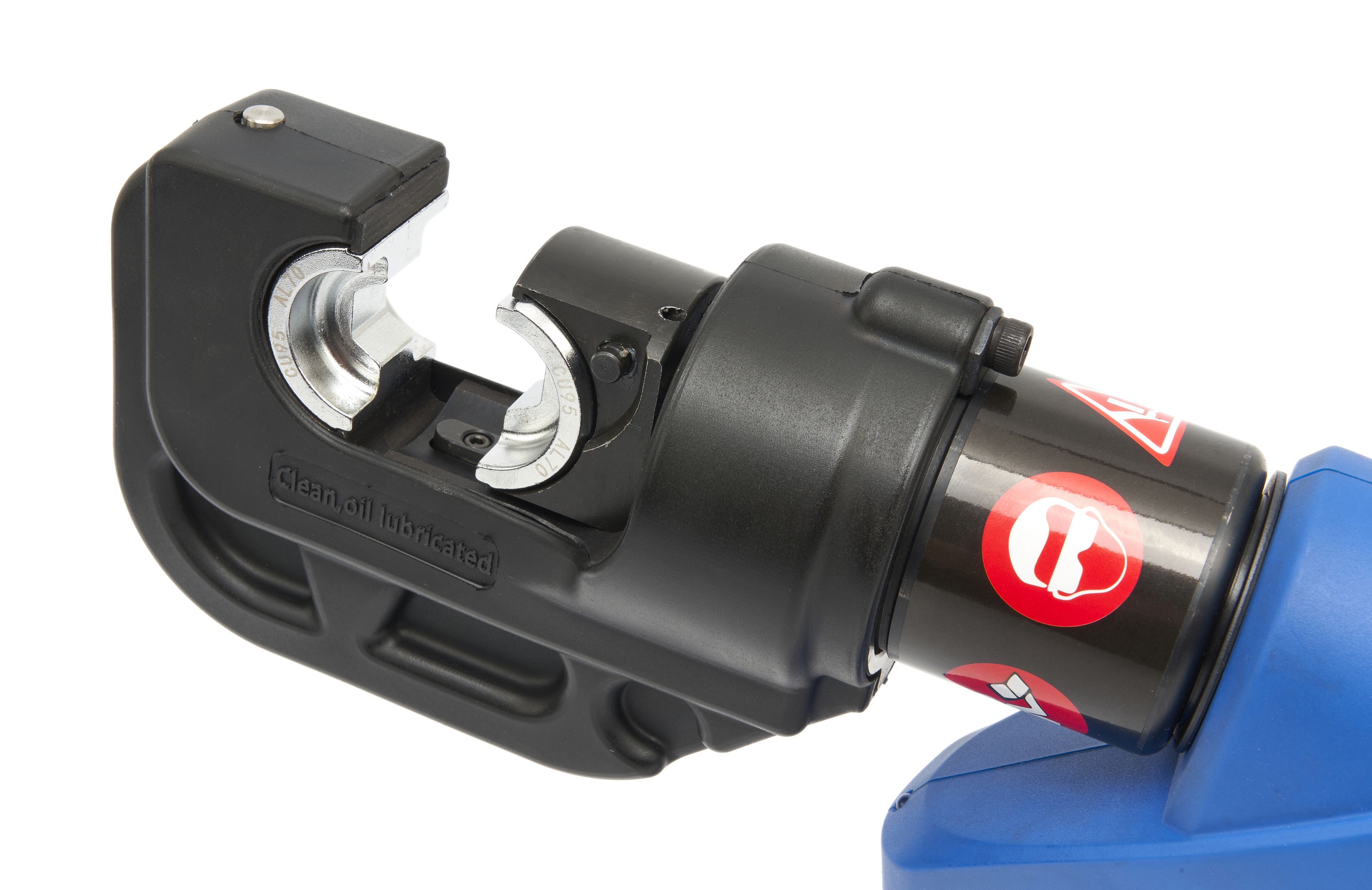 HBM Pince à sertir électrique hydraulique 16-400mm2 - 120KN - 18V- 4.0Ah Image 7