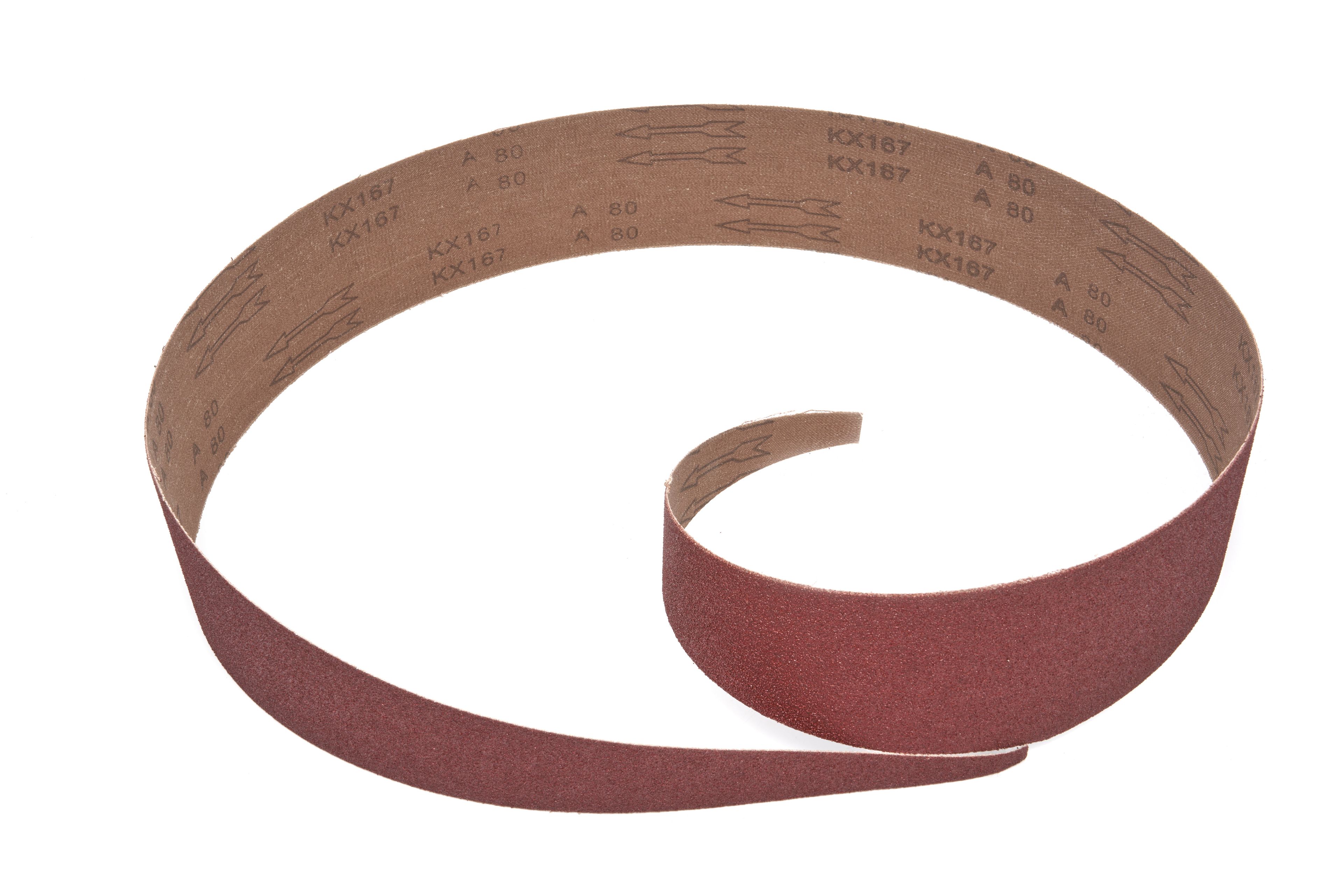 Schuurband 3126mm korrel 80 tbv HBM cilinderschuurmachine 255 mm, 5 stuks Image 3