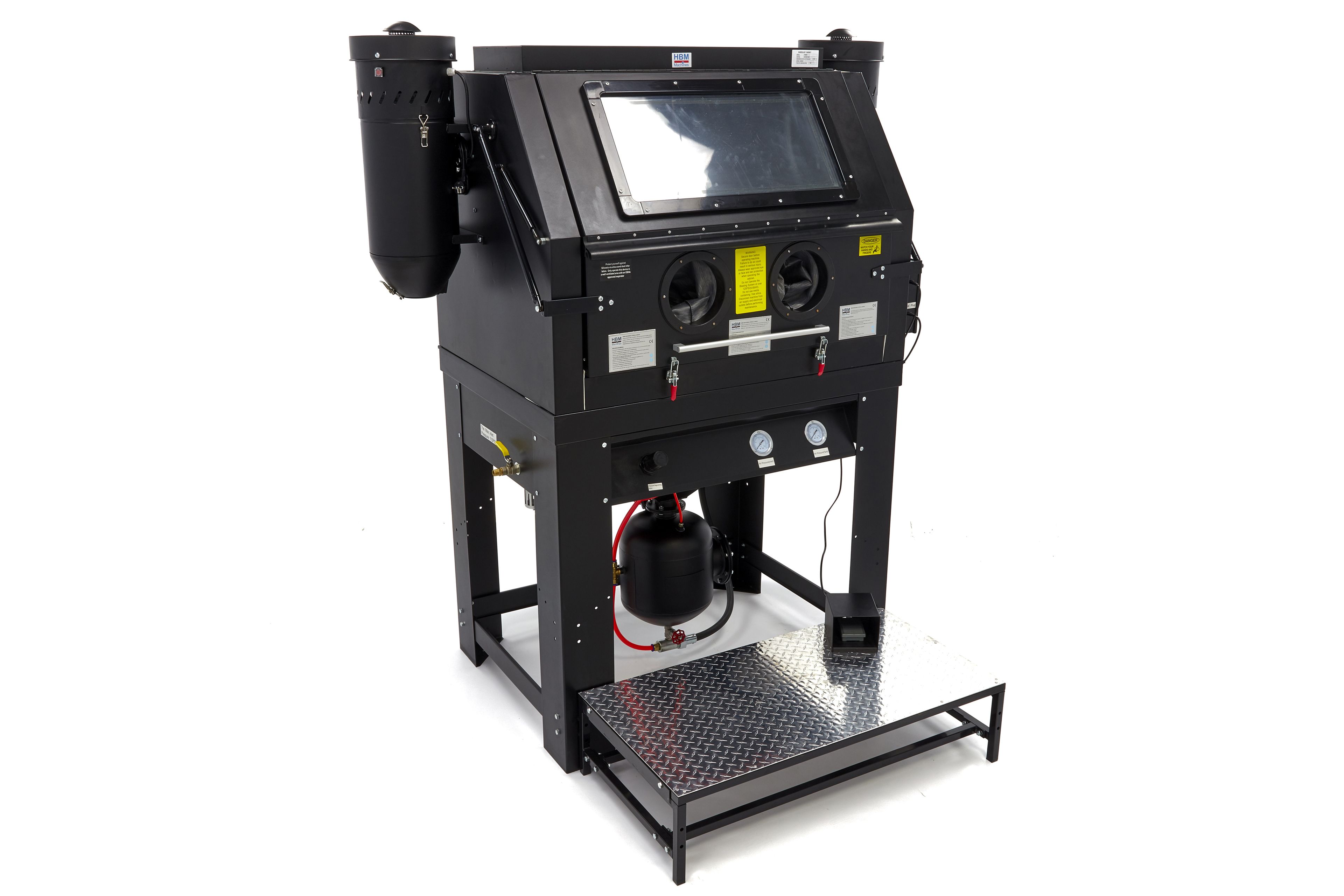 HBM SBC 990 Hochdruck Strahlkabine mit 2 Absaugungen Image 19