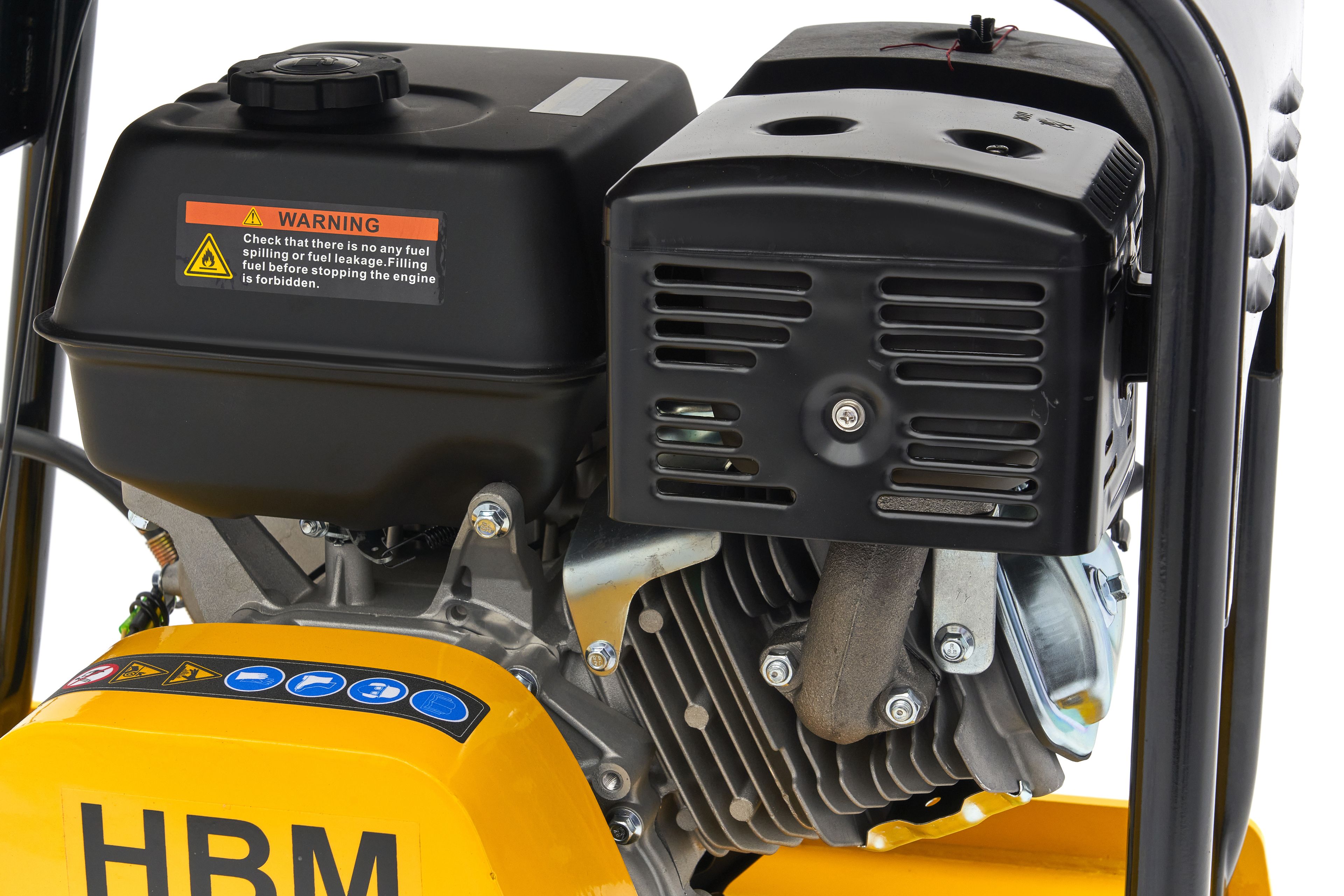 HBM Professional 13 HP - 38KN Plaque vibrante réversible 820 x 650 mm, y compris les roues et la plaque de protection de pavage Image 21