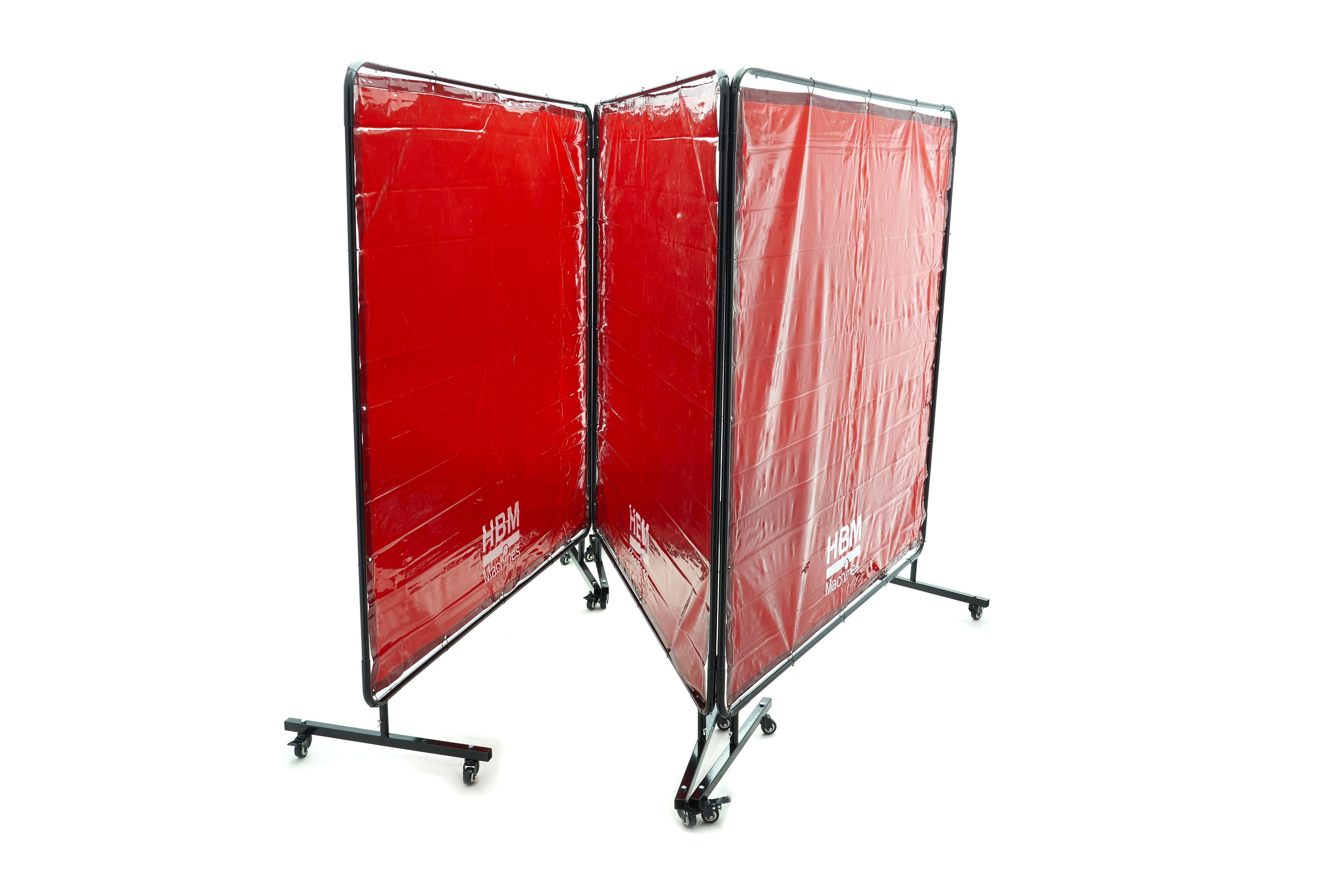 Écran de soudage mobile HBM 174 x 522 cm Image 4