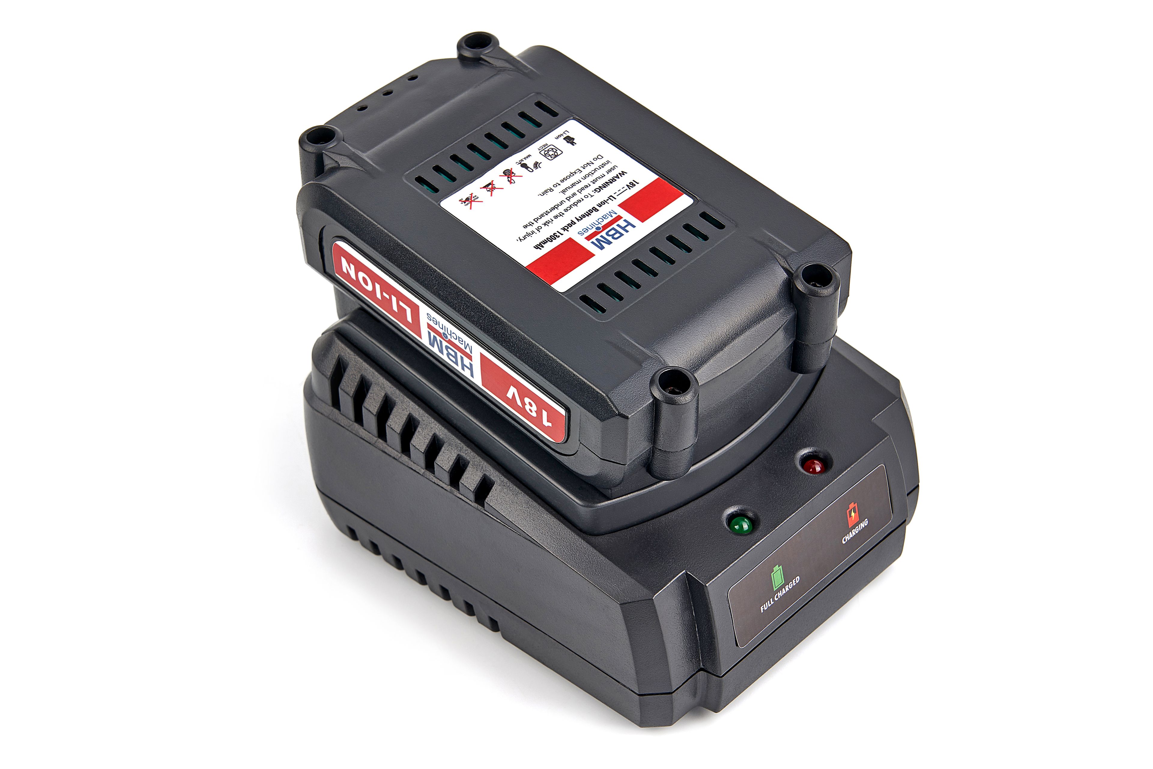 HBM Compressore da 18 Volt a batteria con accessori Image 7