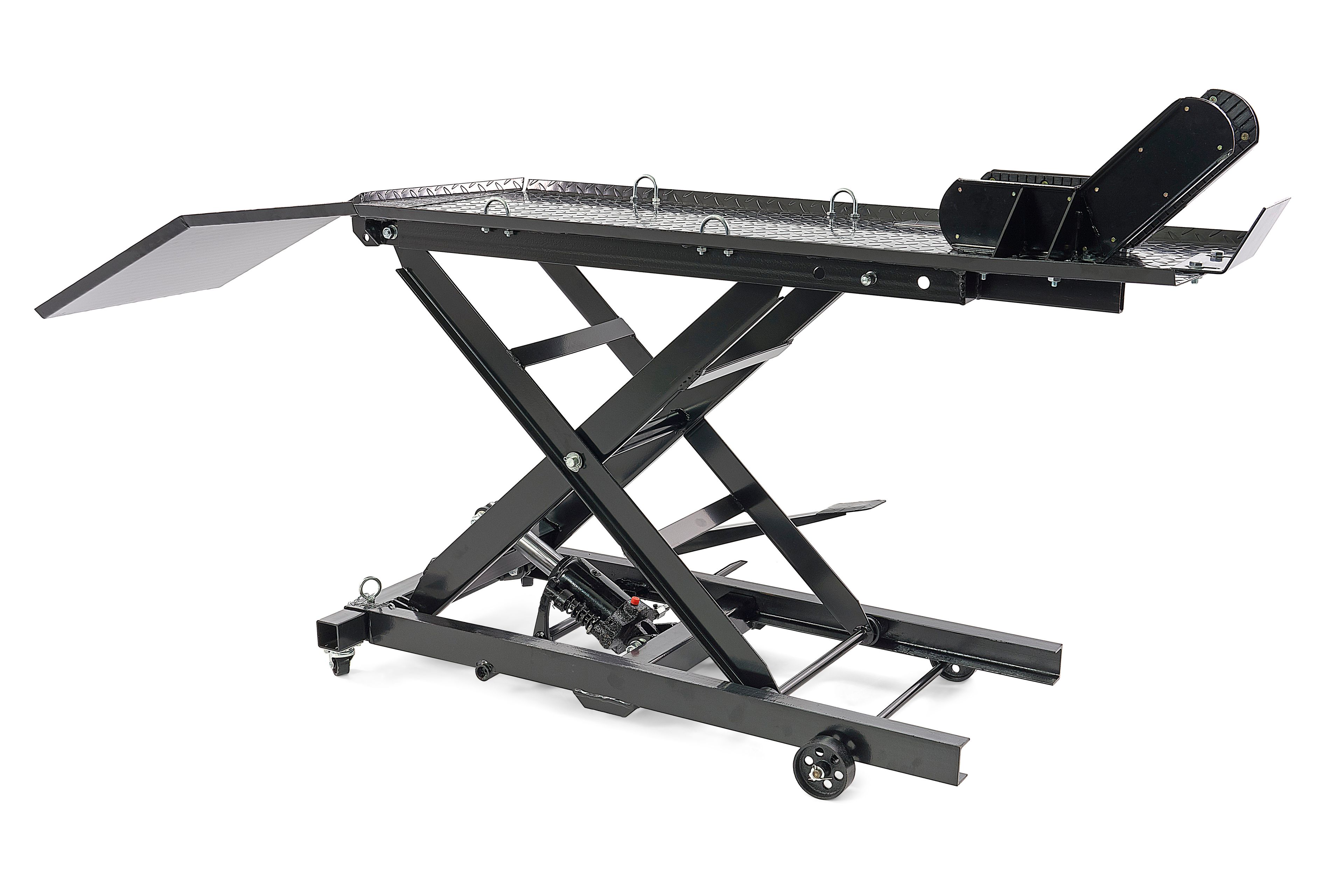 HBM Tavola sollevamento moto 360 kg – Nero Image 5