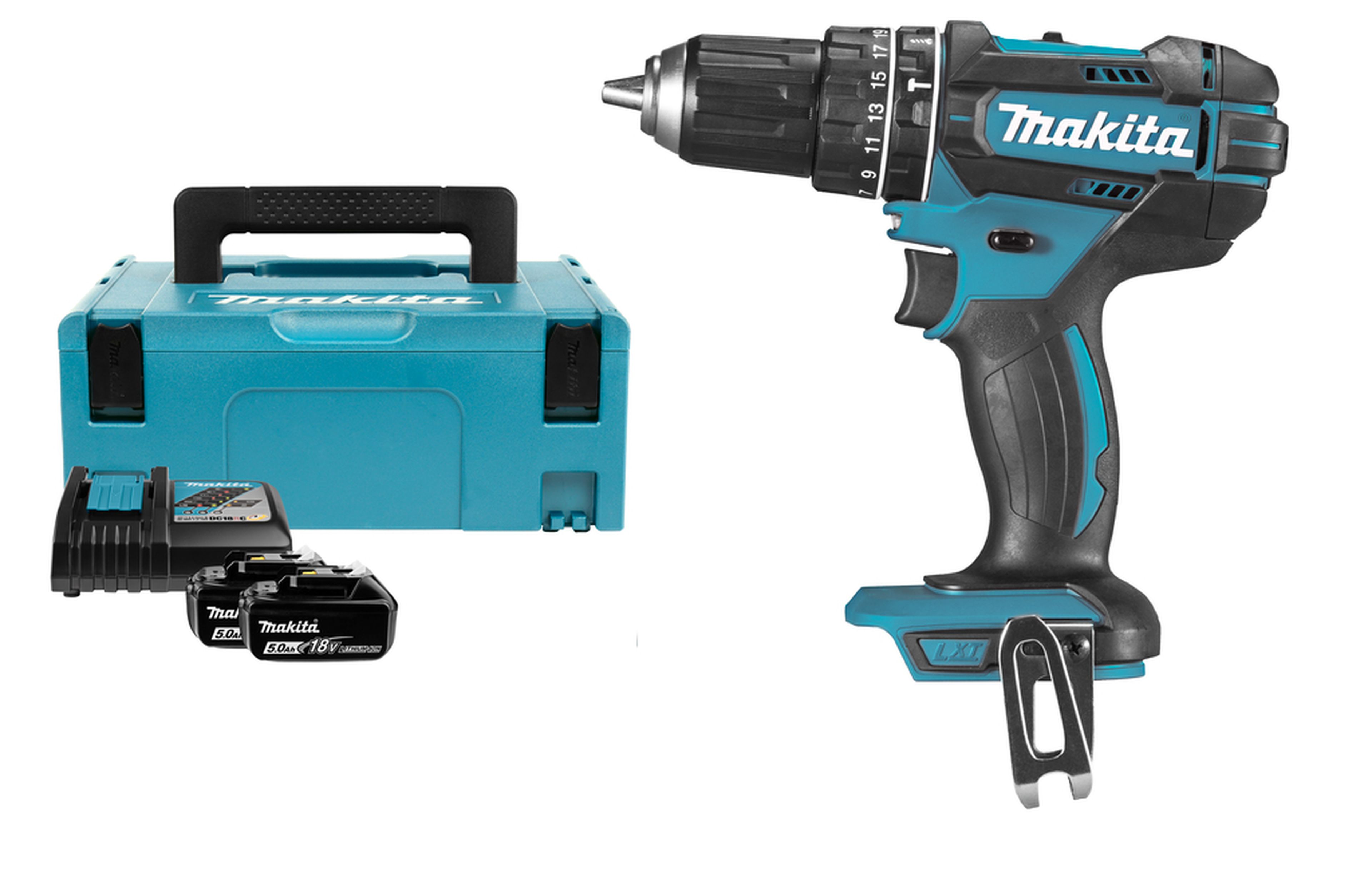 Taladro/atornillador Makita 18 Volt DHP482RTJ