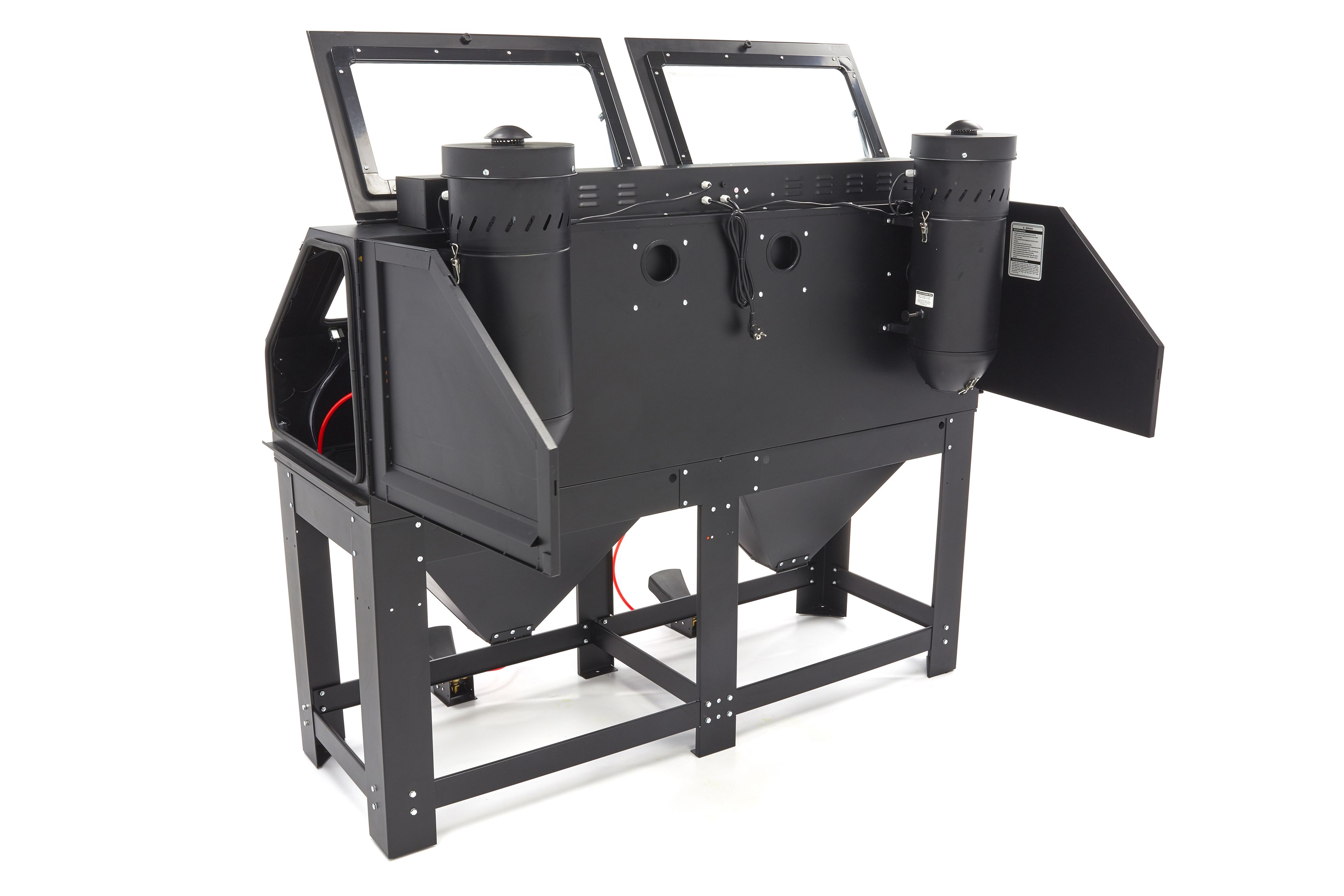 Cabine de sablage double HBM SBC 880 avec 2 ventilateurs d'extraction Image 5