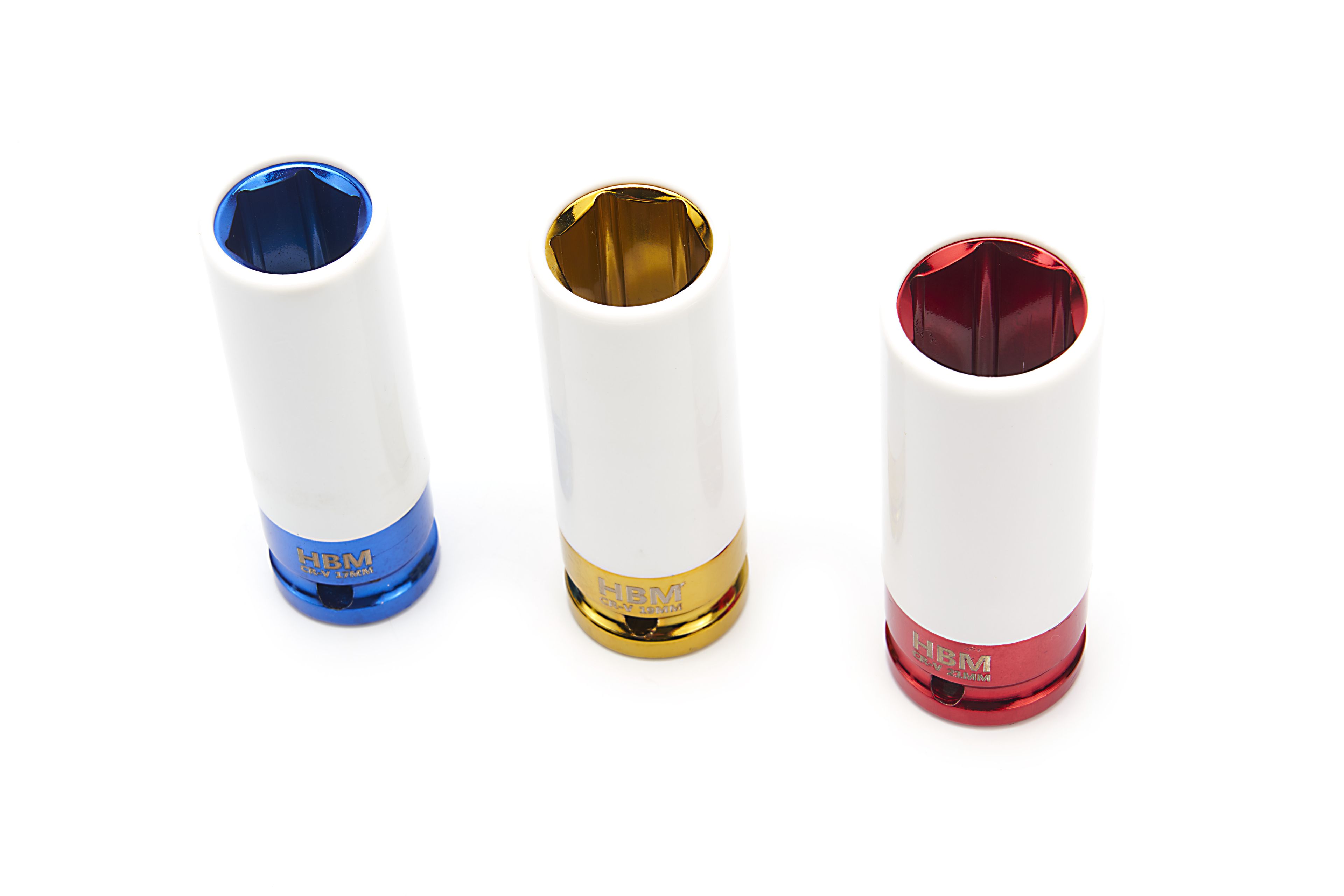 HBM Juego de vasos de impacto largos 3 piezas Image 3