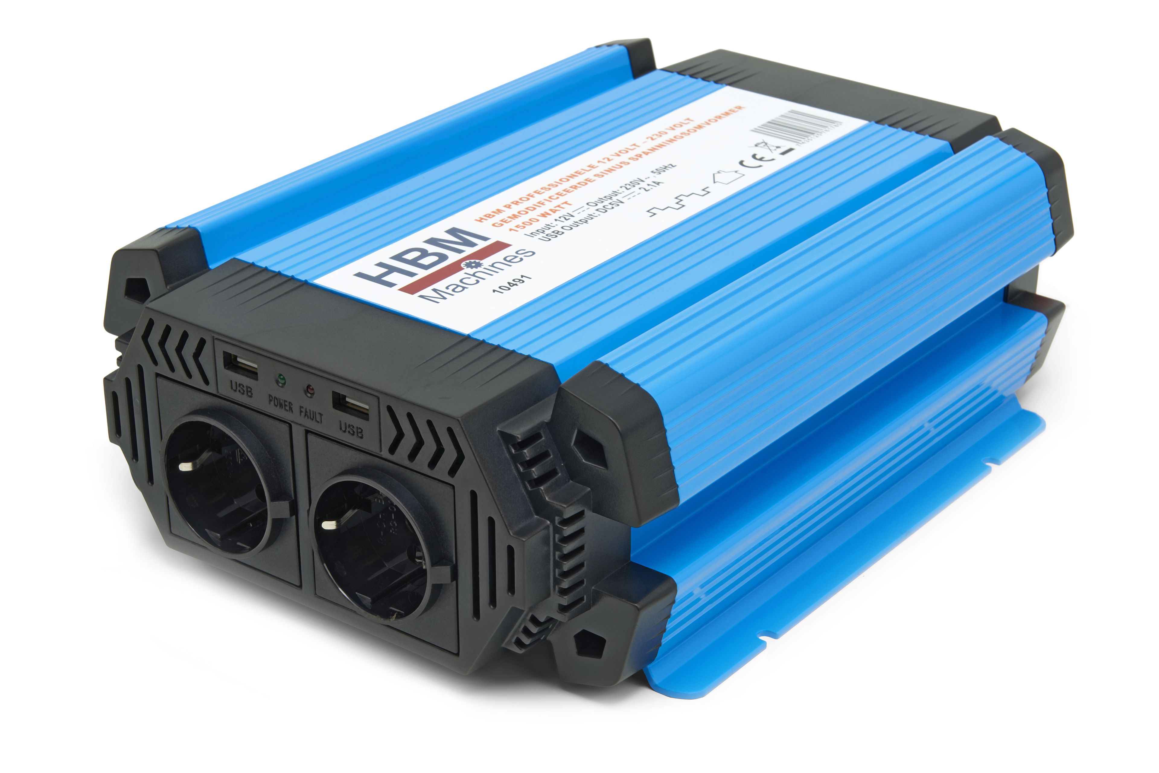 Inverter di tensione sinusoidale modificato HBM Professionale 12 Volt – 230 Volt