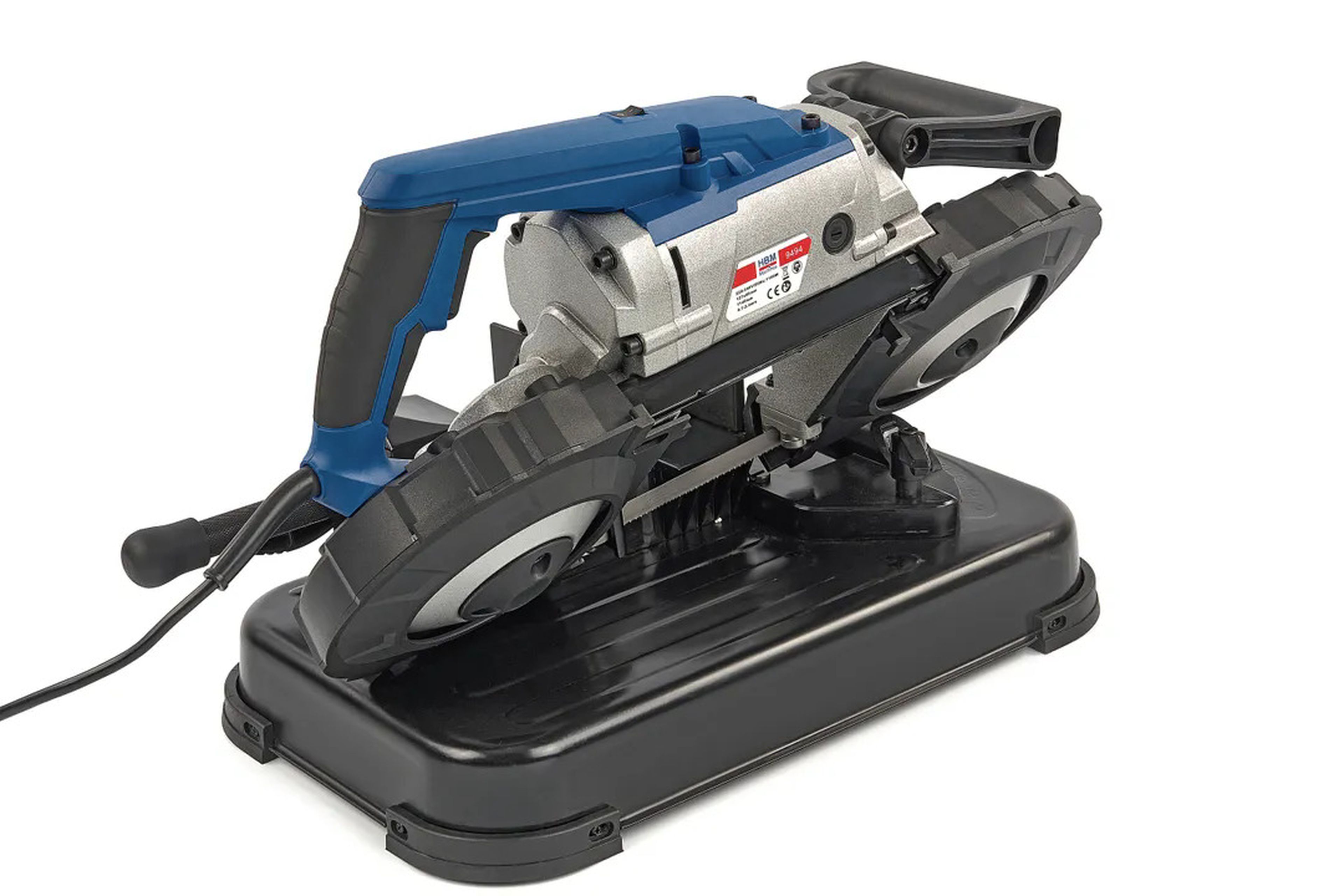 BM 1100 watts Scie à ruban portative pour métal à pas variable et amovible Image 4