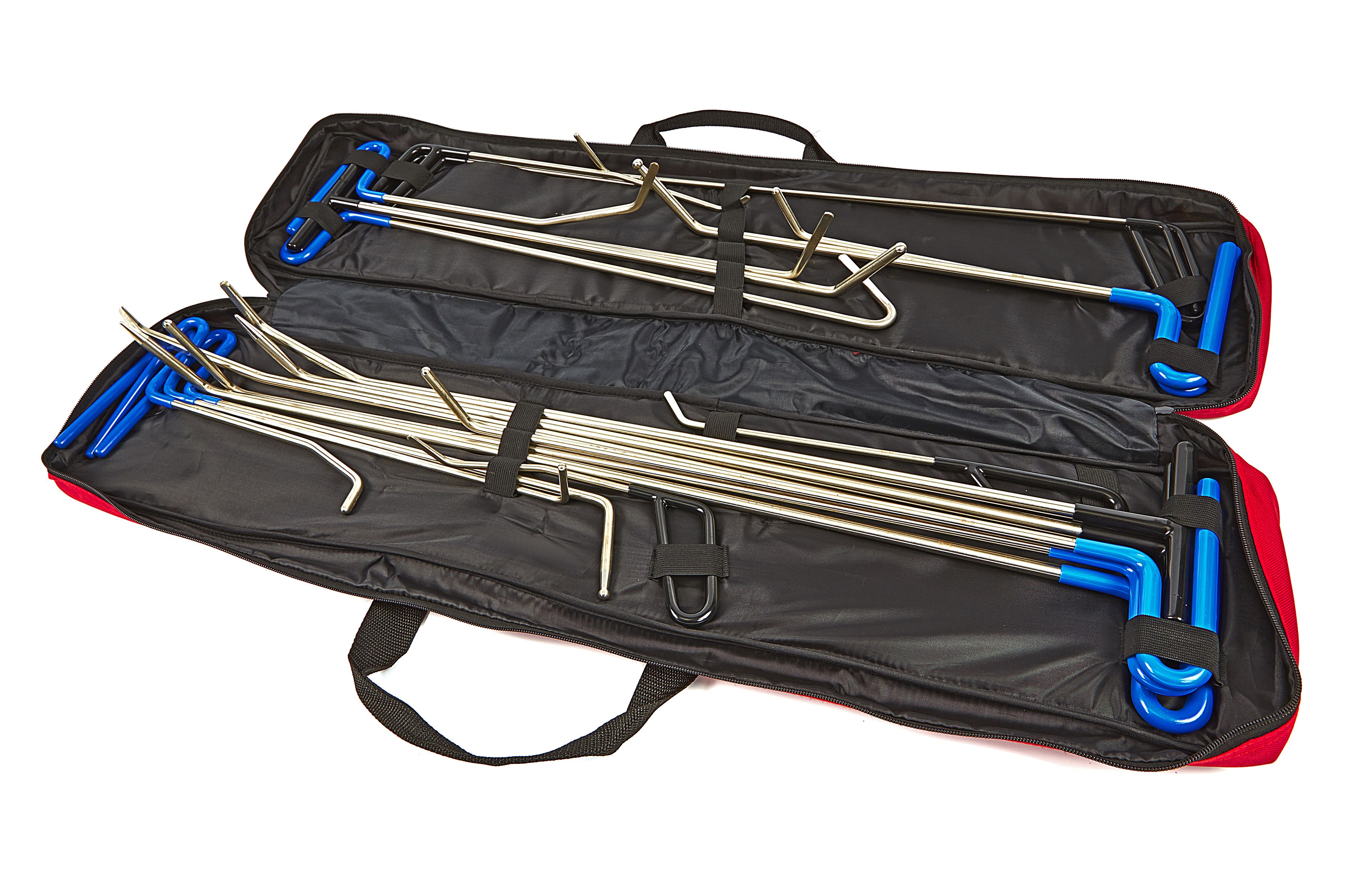 HBM Kit de débosselage professionnel 21 pièces / débosselage sans peinture à la bombe