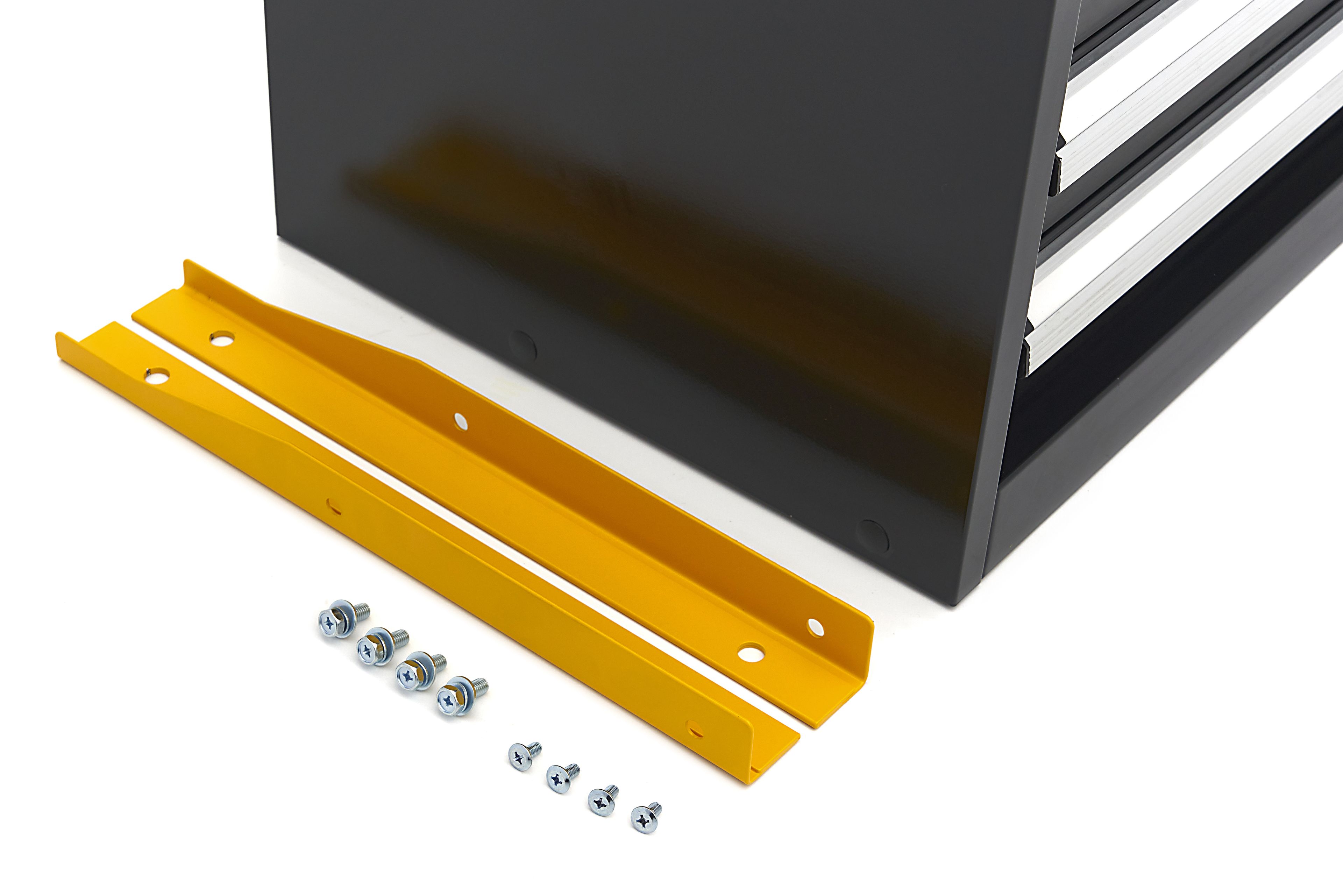 HBM 8 Schubladenschrank / Profi-Werkzeugschrank 90 x 45 x 90 cm schwarz Image 3