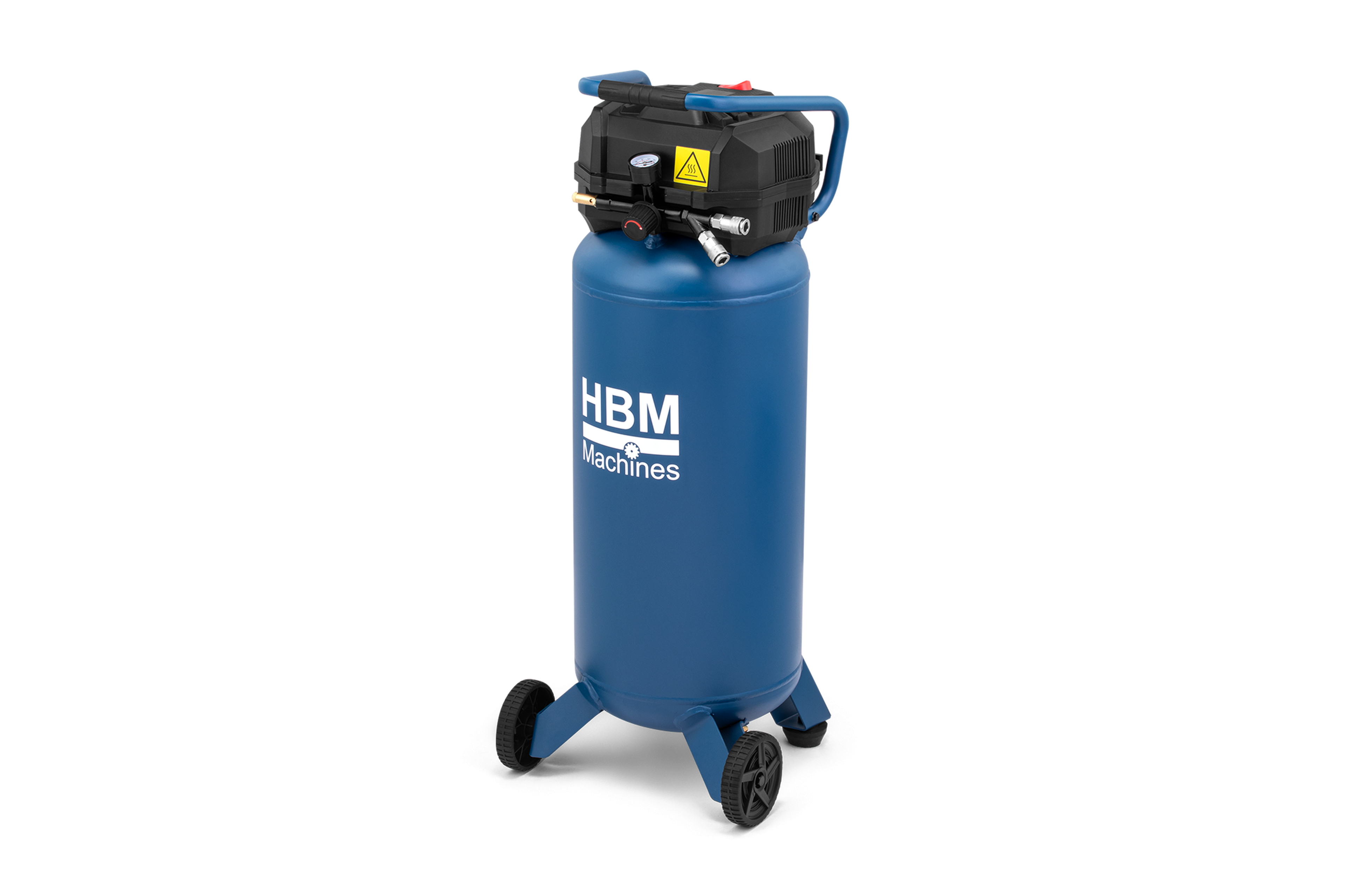 HBM stehender ölfreier Kompressor, 50 Liter, 10 Bar, 2 PS Image 3