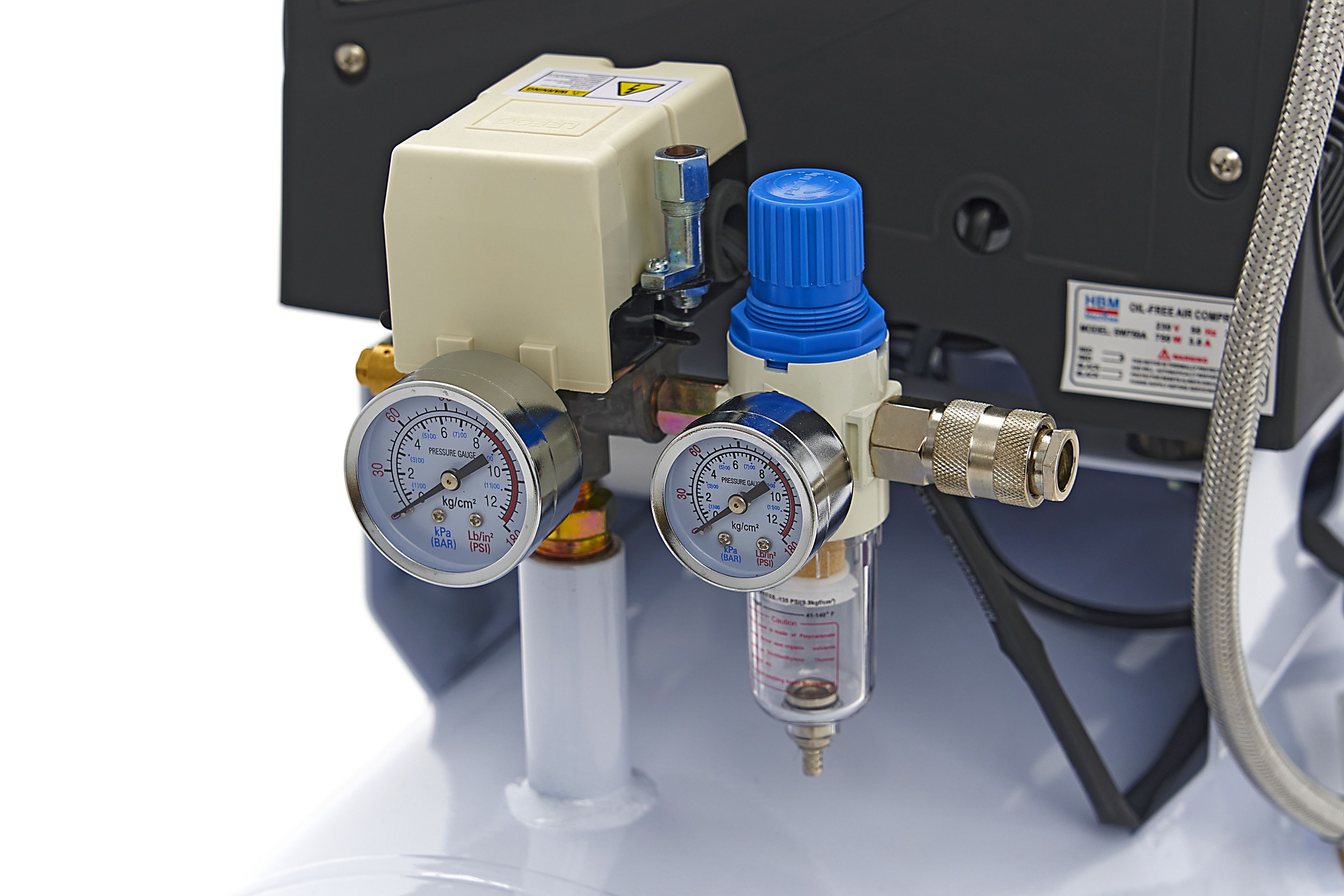 Compressore Low Noise Professionale HBM da 70 Litri - Modello 2 Image 10