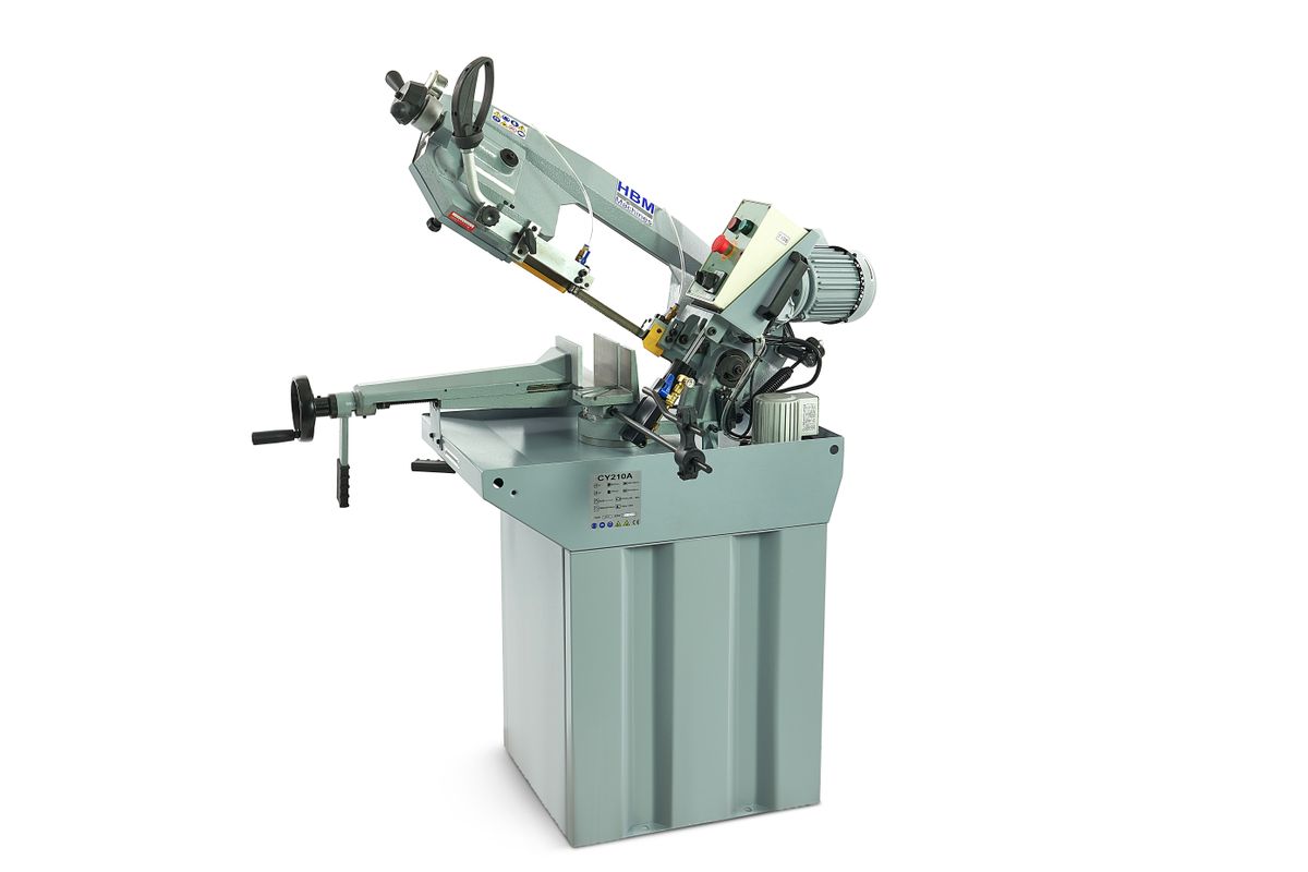 HBM Sierra de cinta 210 Profi Metal - 400 voltios 2 revoluciones