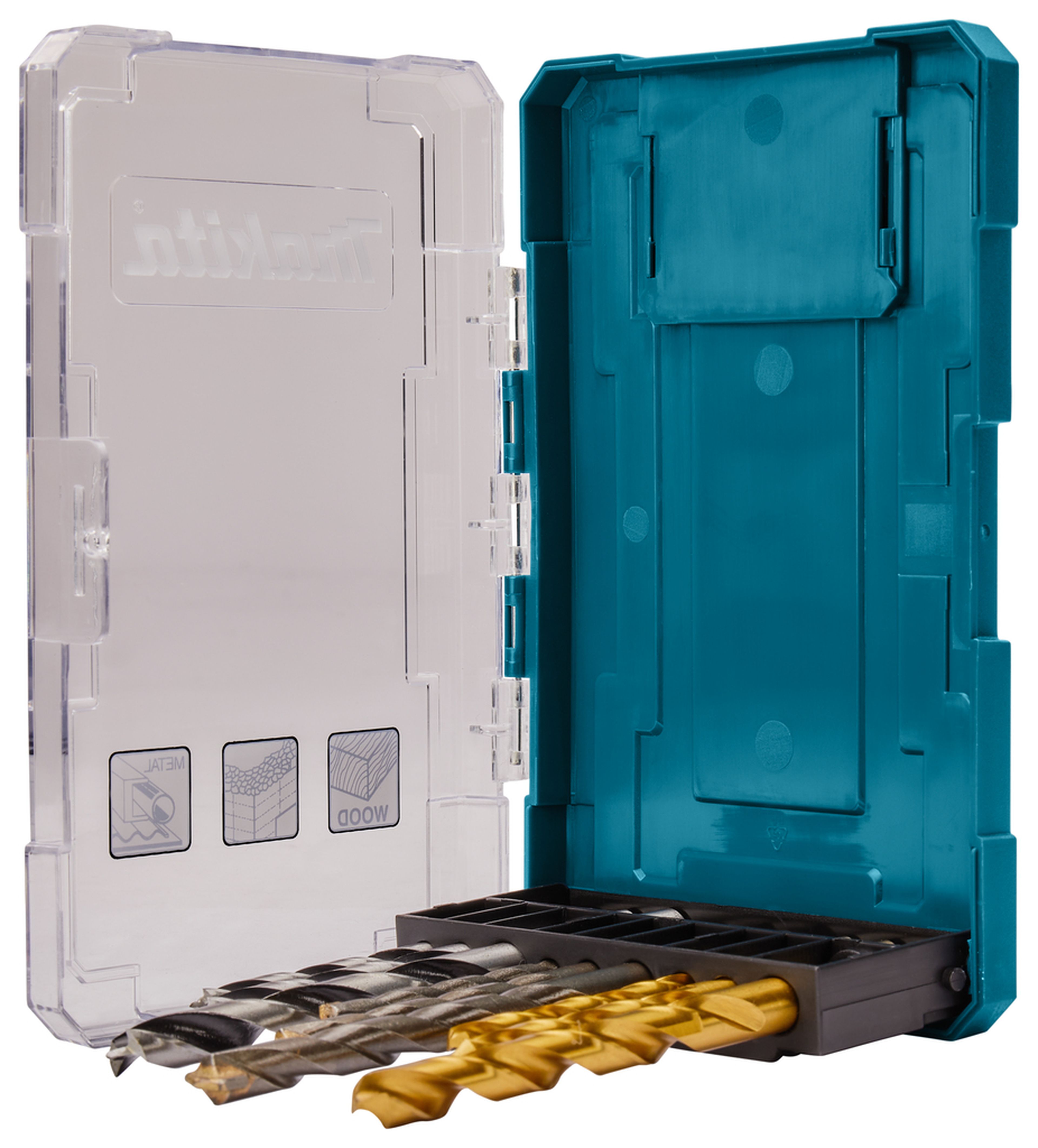 Set di punte Makita 9 pezzi per Pietra/Legno/Metallo D-71962 Image 5