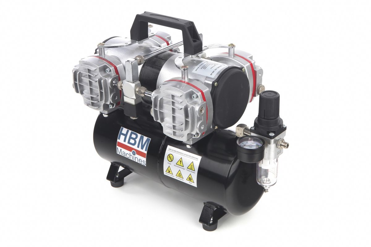 Compresor de aerógrafo HBM AS 48 A