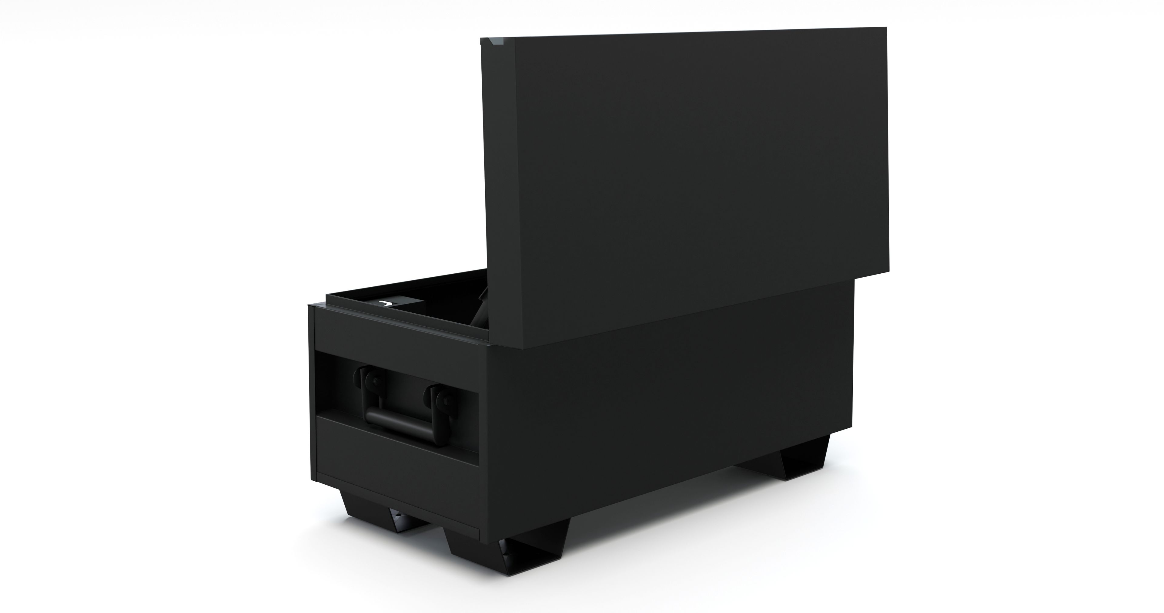 Boîte de rangement d'atelier HBM, noir Image 4