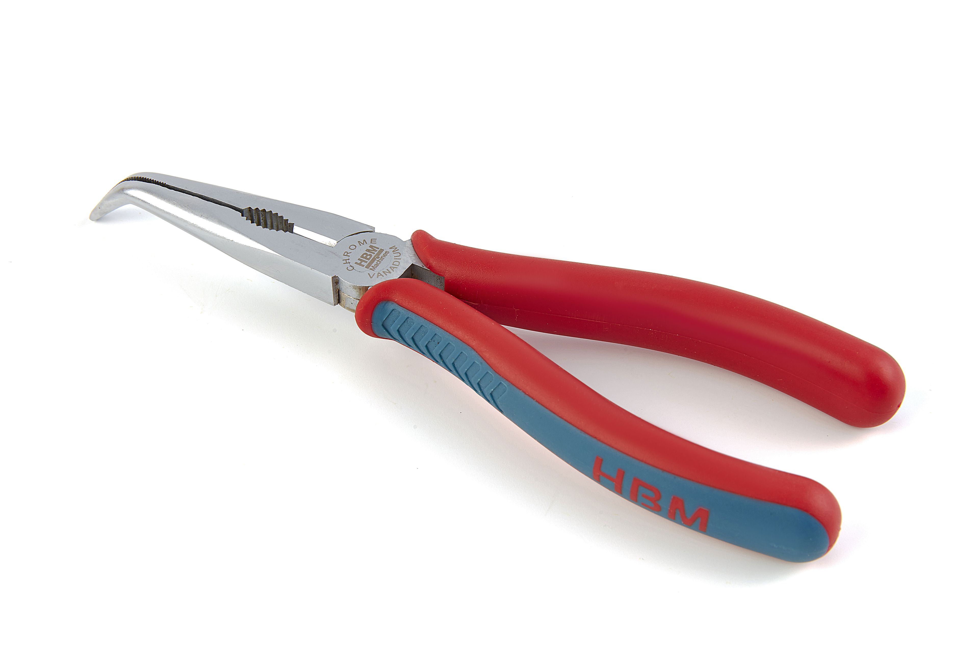 Alicates de Punta Curva HBM Profesionales de 200 mm