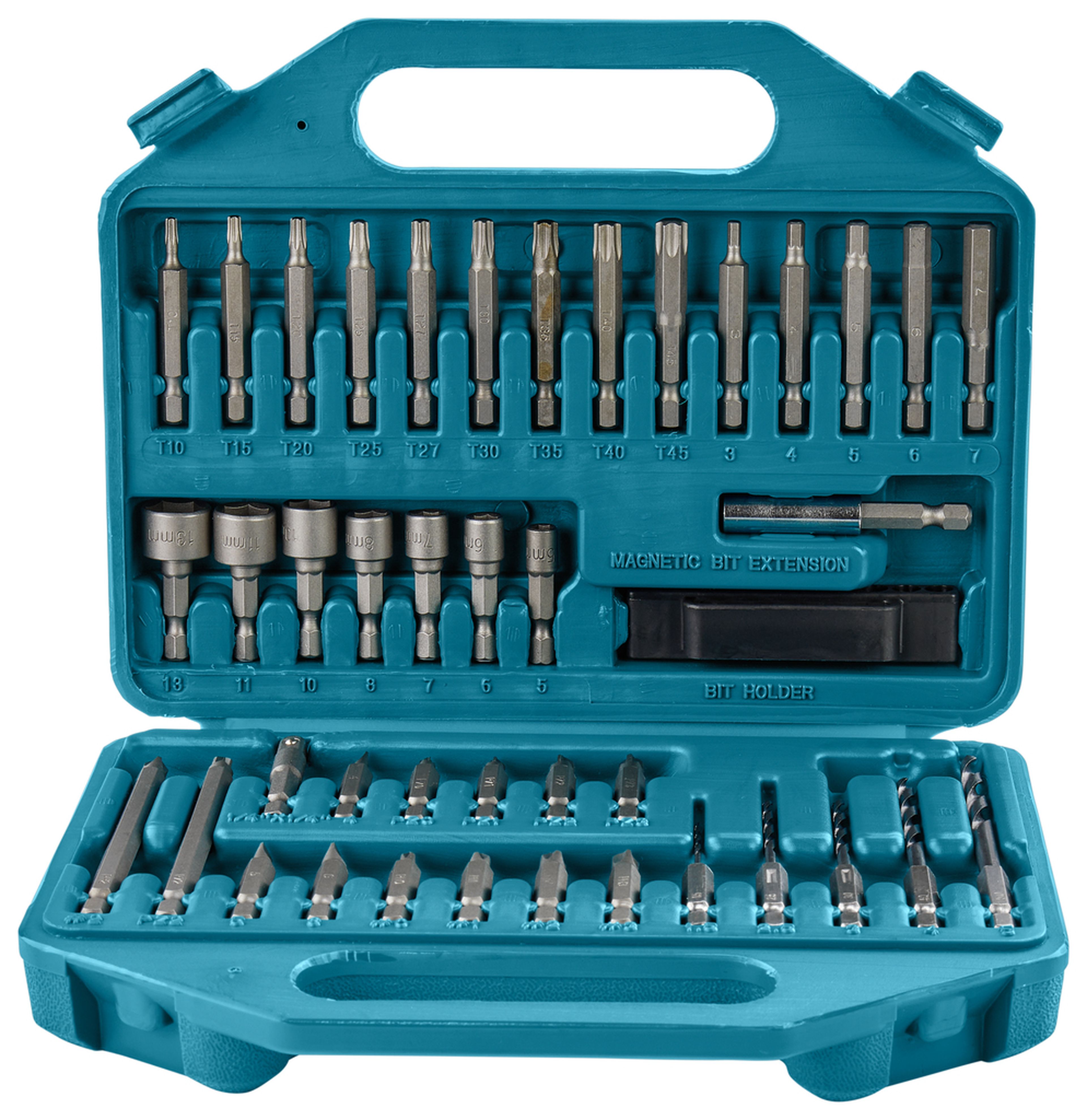 Set di punte per trapano e avvitatore Makita da 42 pezzi P-45272 Image 2